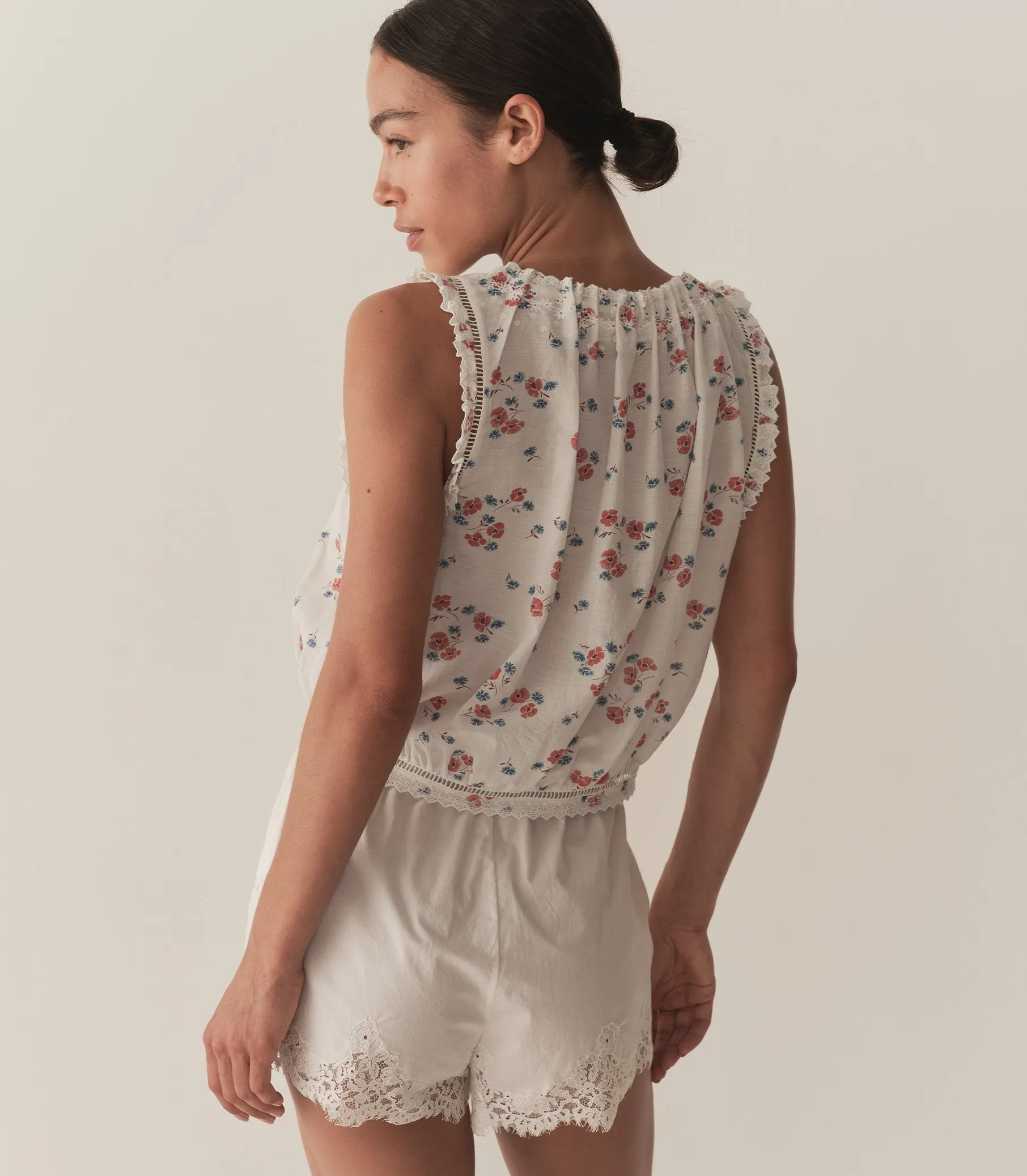 TRAVELER TOP -- POPPY FIELD sold by Doen product image thumbnail 4