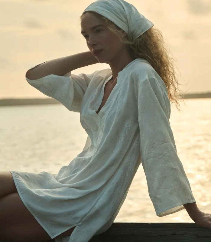 LEONA DRESS -- SALT MARGUERITE JOLIE made by Doen
