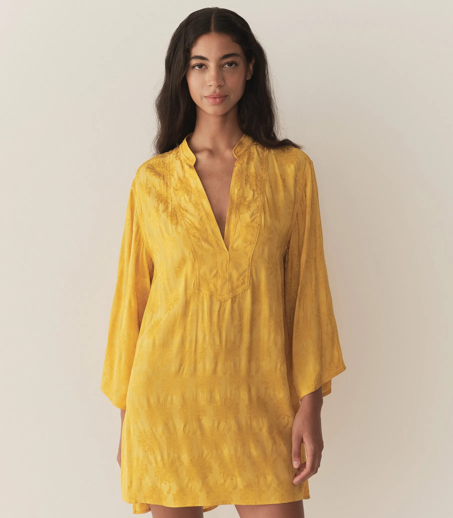 LEONA DRESS -- GILDED MARGUERITE JOLIE sold by Doen product image thumbnail 4