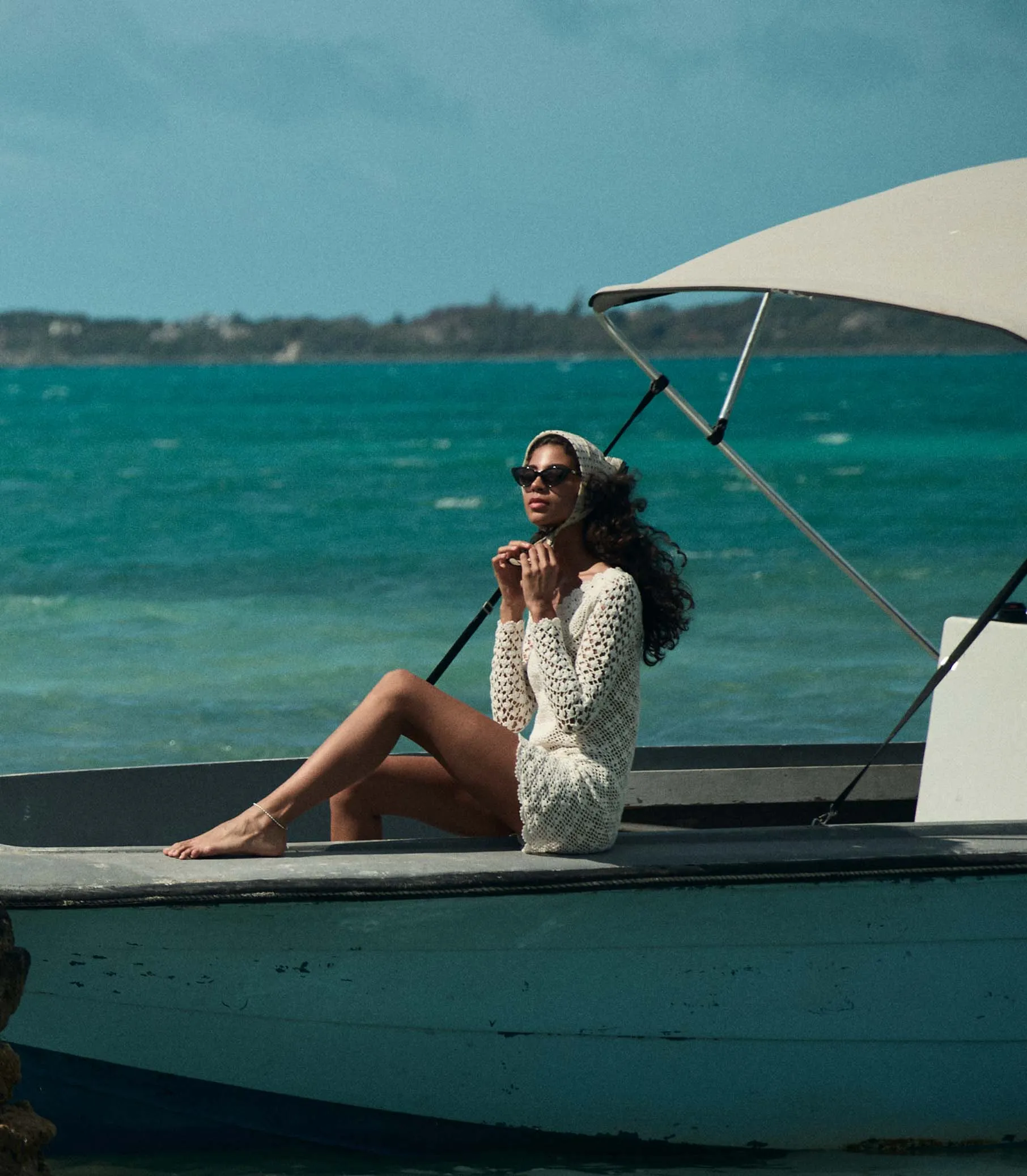 FLORINA DRESS -- PEARL sold by Doen product image thumbnail 4