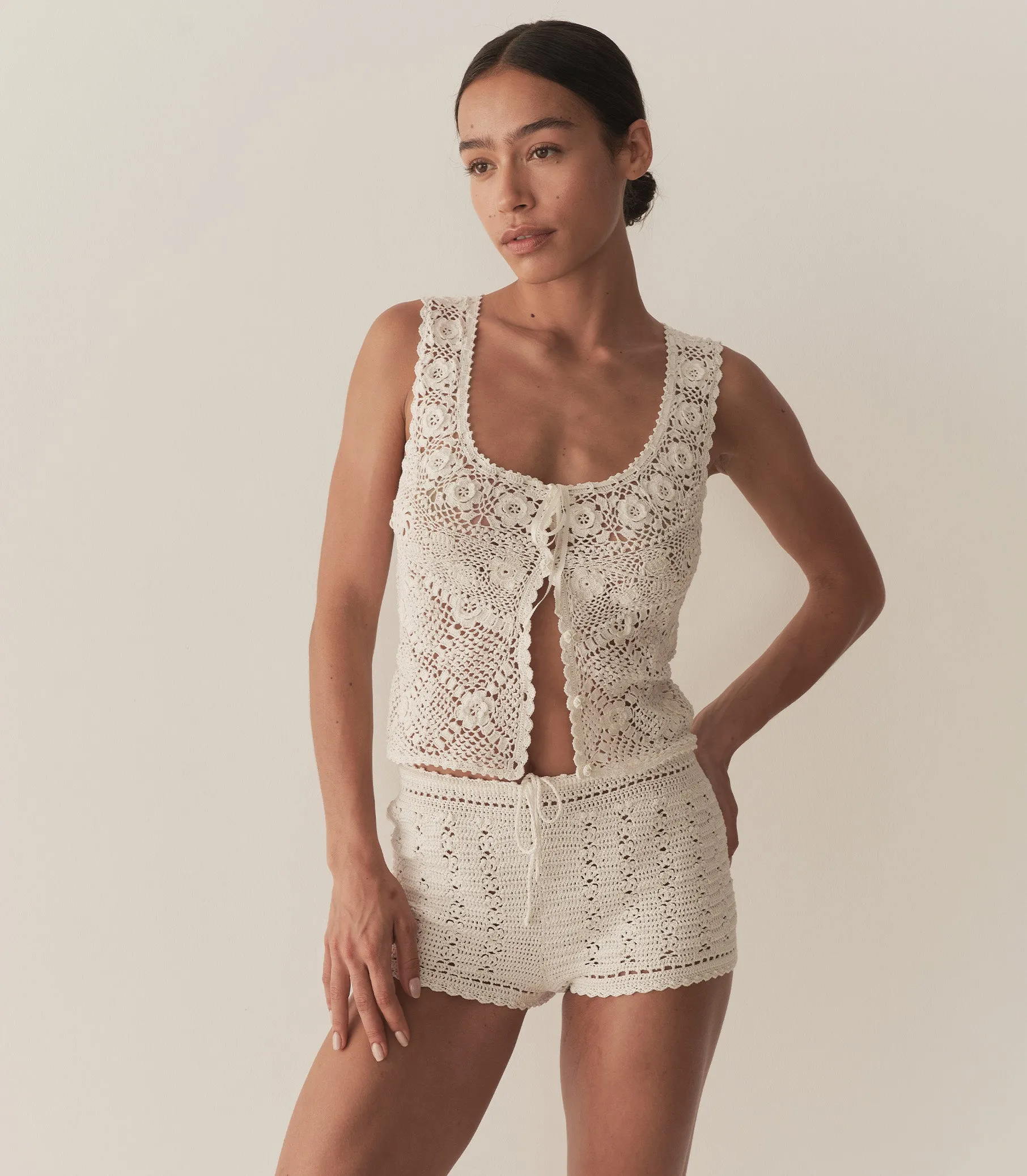 JOANNE TOP -- PEARL sold by Doen