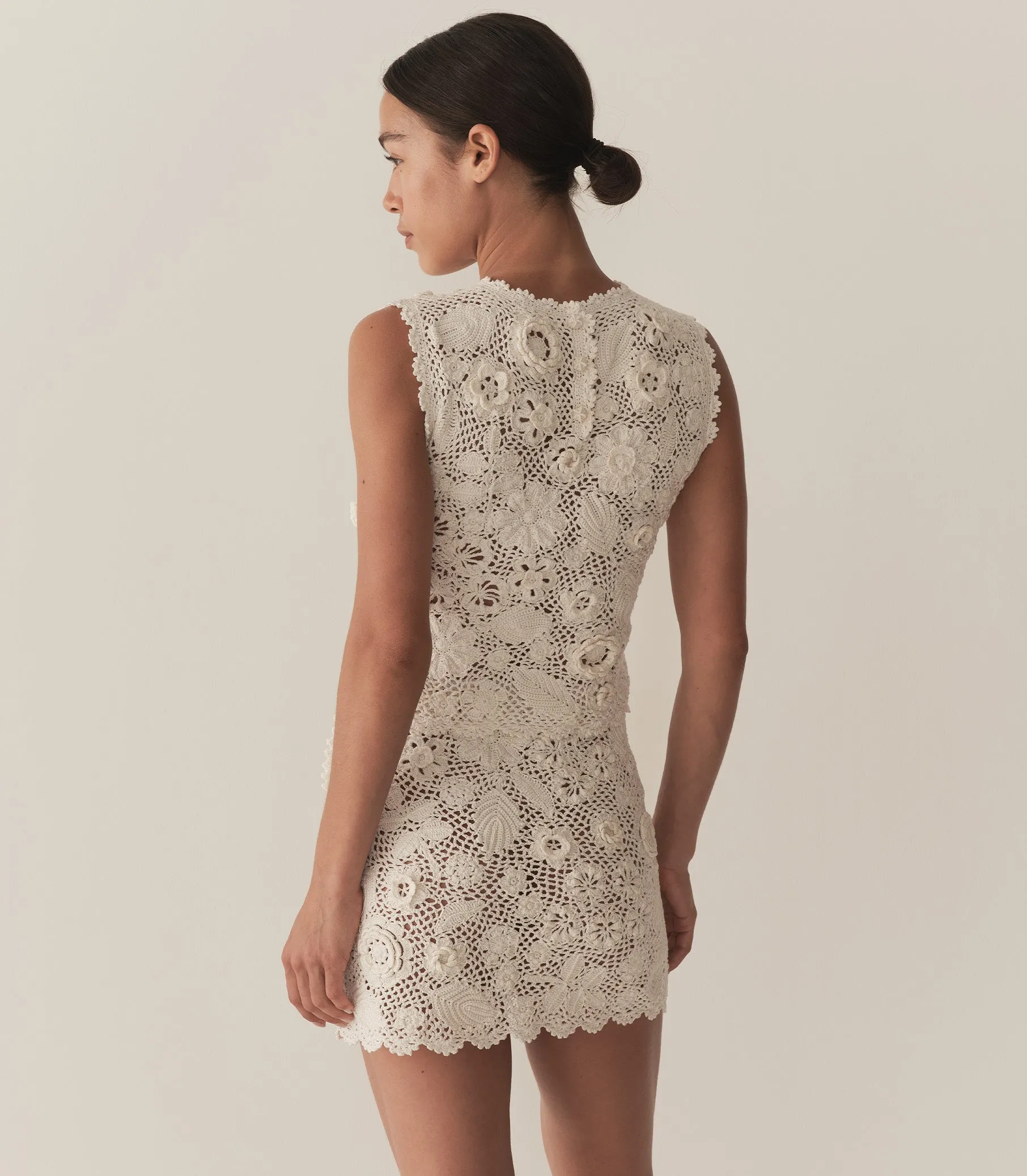 MARITZA SKIRT -- PEARL sold by Doen product image thumbnail 4