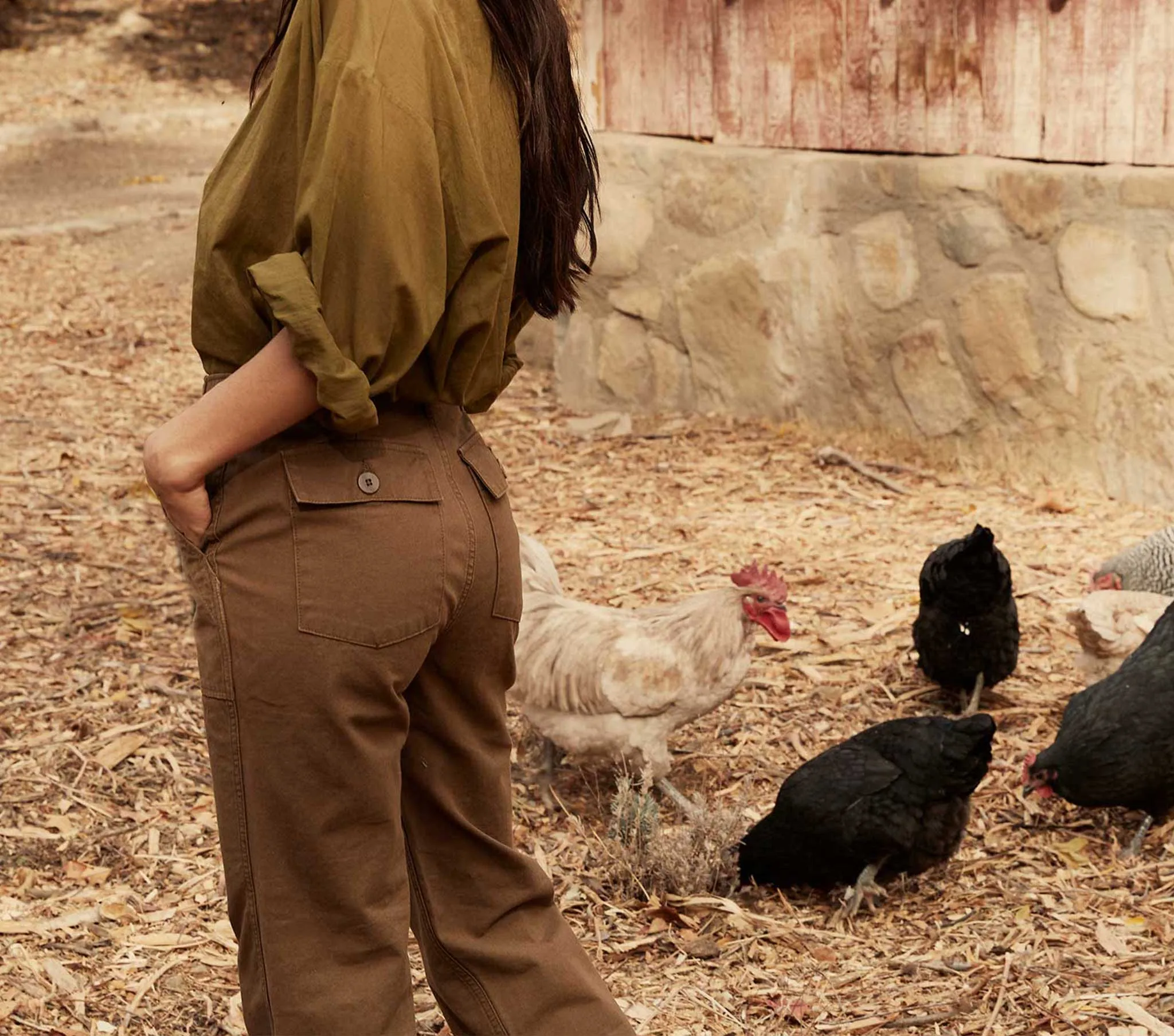 HMD -- WILDER PANT -- TERRA sold by Doen product image thumbnail 2