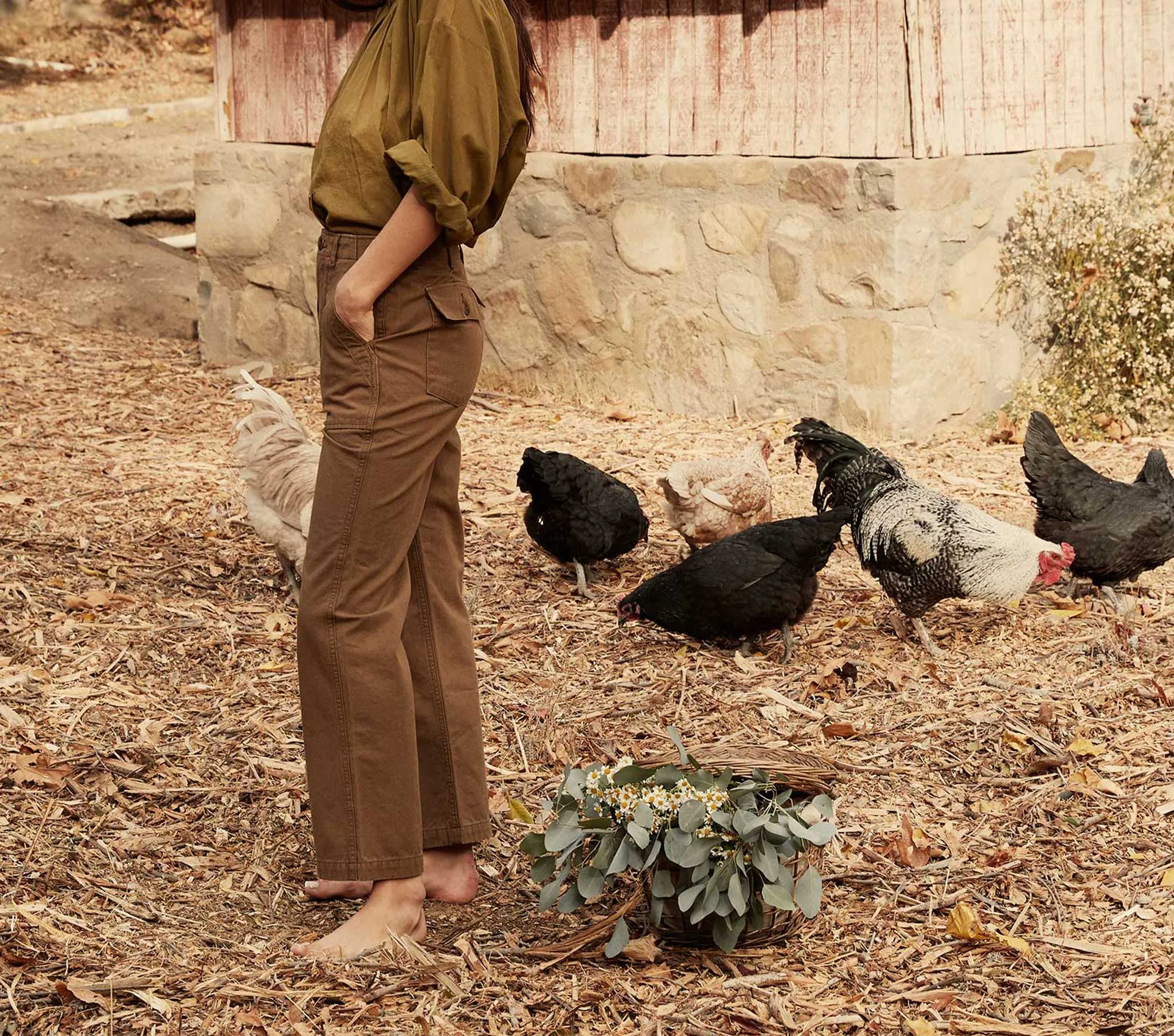 HMD -- WILDER PANT -- TERRA sold by Doen