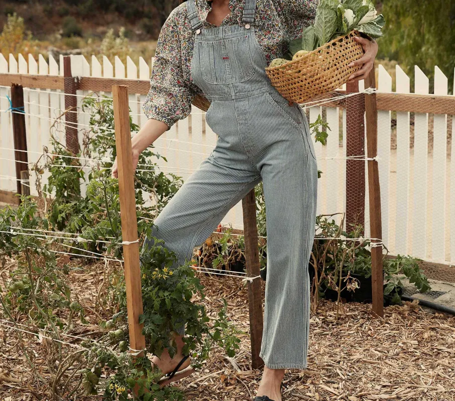 HMD -- MYRTLE OVERALL -- HICKORY STRIPE sold by Doen