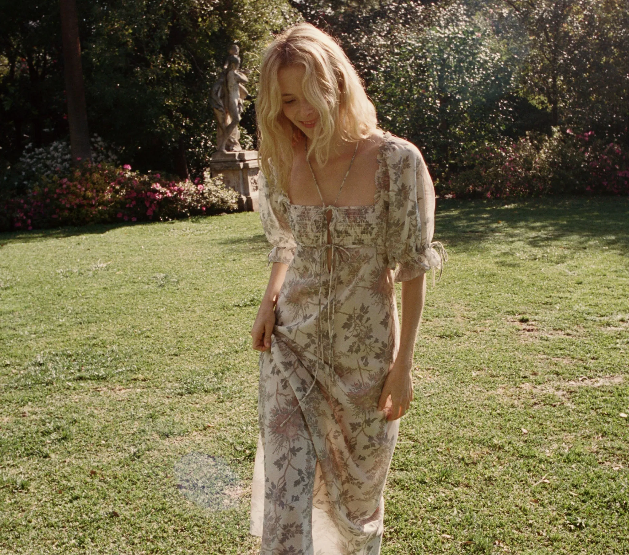 HMD -- VETIVER DRESS -- SALT SUMMER FLORAL sold by Doen product image thumbnail 3