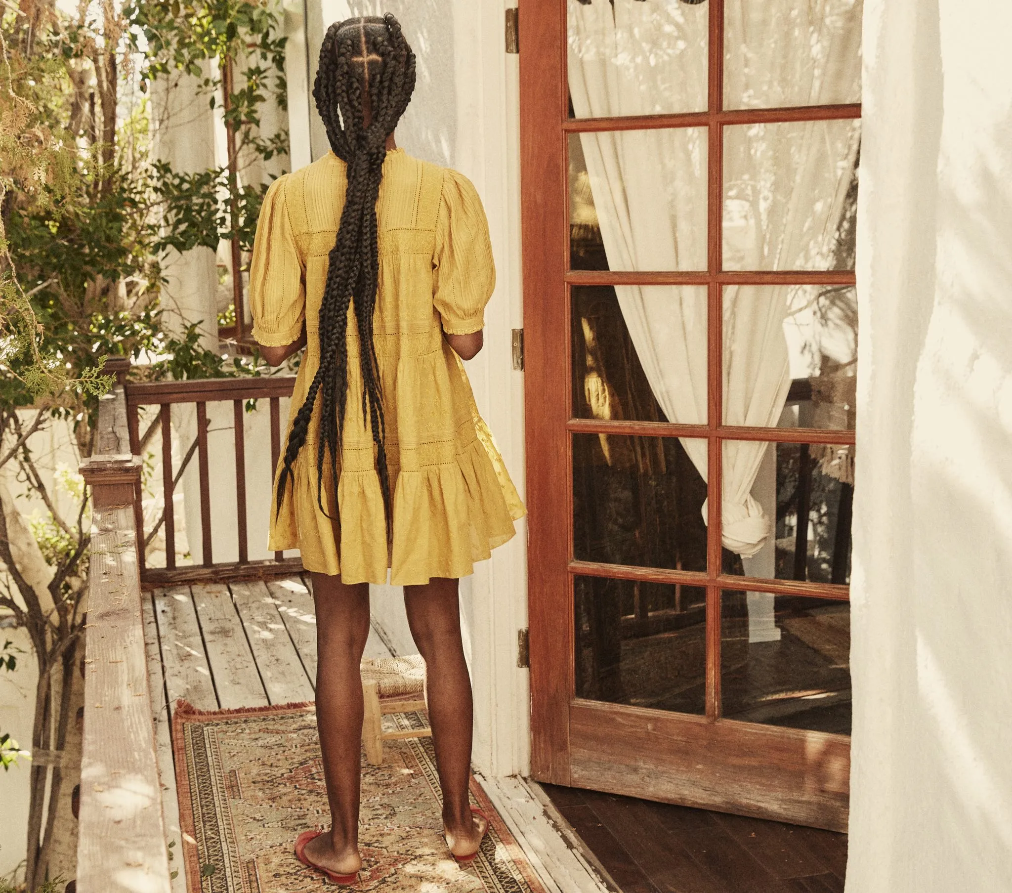 HMD -- NERINE DRESS -- WHEAT sold by Doen product image thumbnail 3