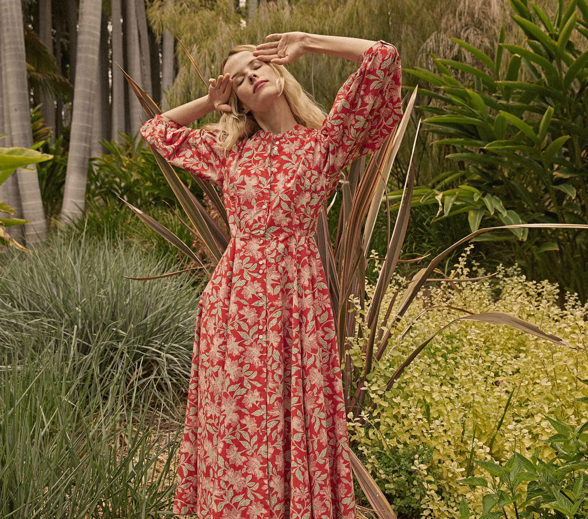 HMD -- EDESSA DRESS -- JARDIN MARJORELLE sold by Doen product image thumbnail 4