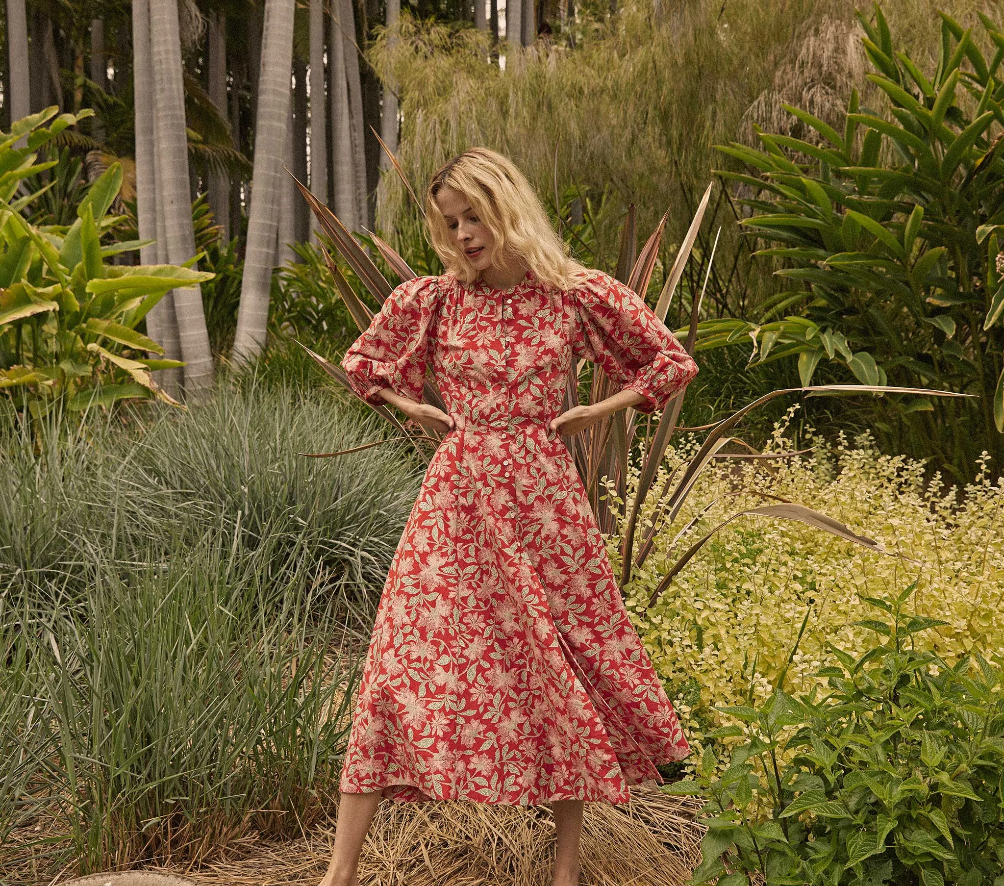 HMD -- EDESSA DRESS -- JARDIN MARJORELLE sold by Doen product image thumbnail 2