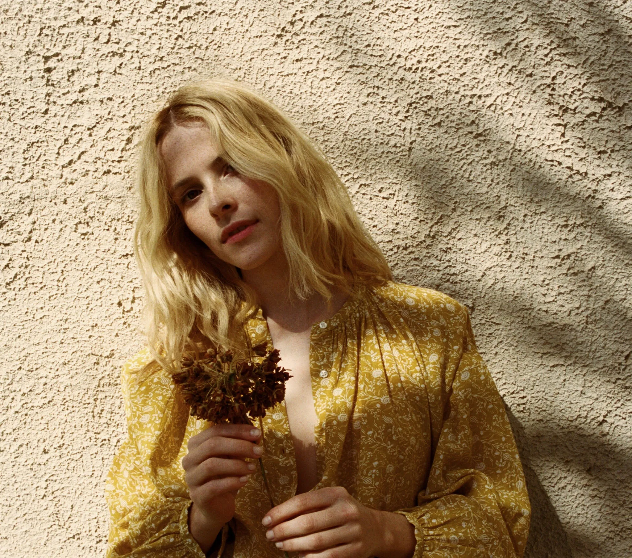 HMD -- THE JANE BLOUSE -- GOLDEN MINI EARL FLORAL sold by Doen product image thumbnail 3