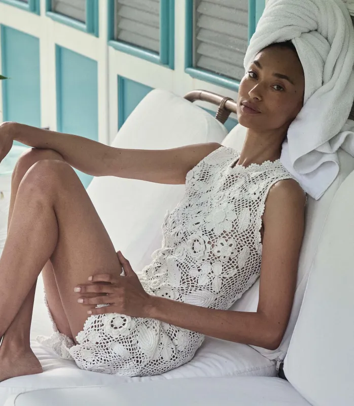 HMD -- ANNALISA DRESS -- PEARL sold by Doen