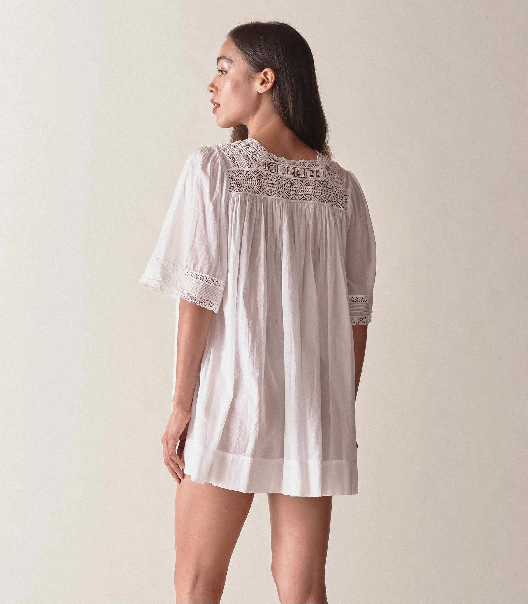 HMD -- CADENZA NIGHTGOWN -- SALT sold by Doen product image thumbnail 5
