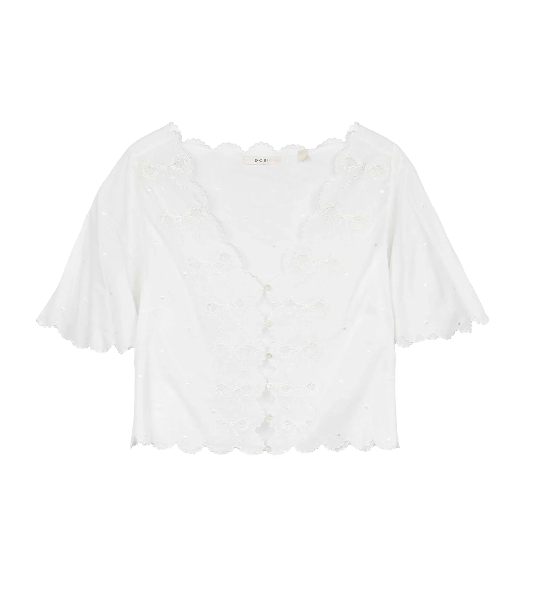 HMD -- KACY TOP -- SALT sold by Doen product image thumbnail 4