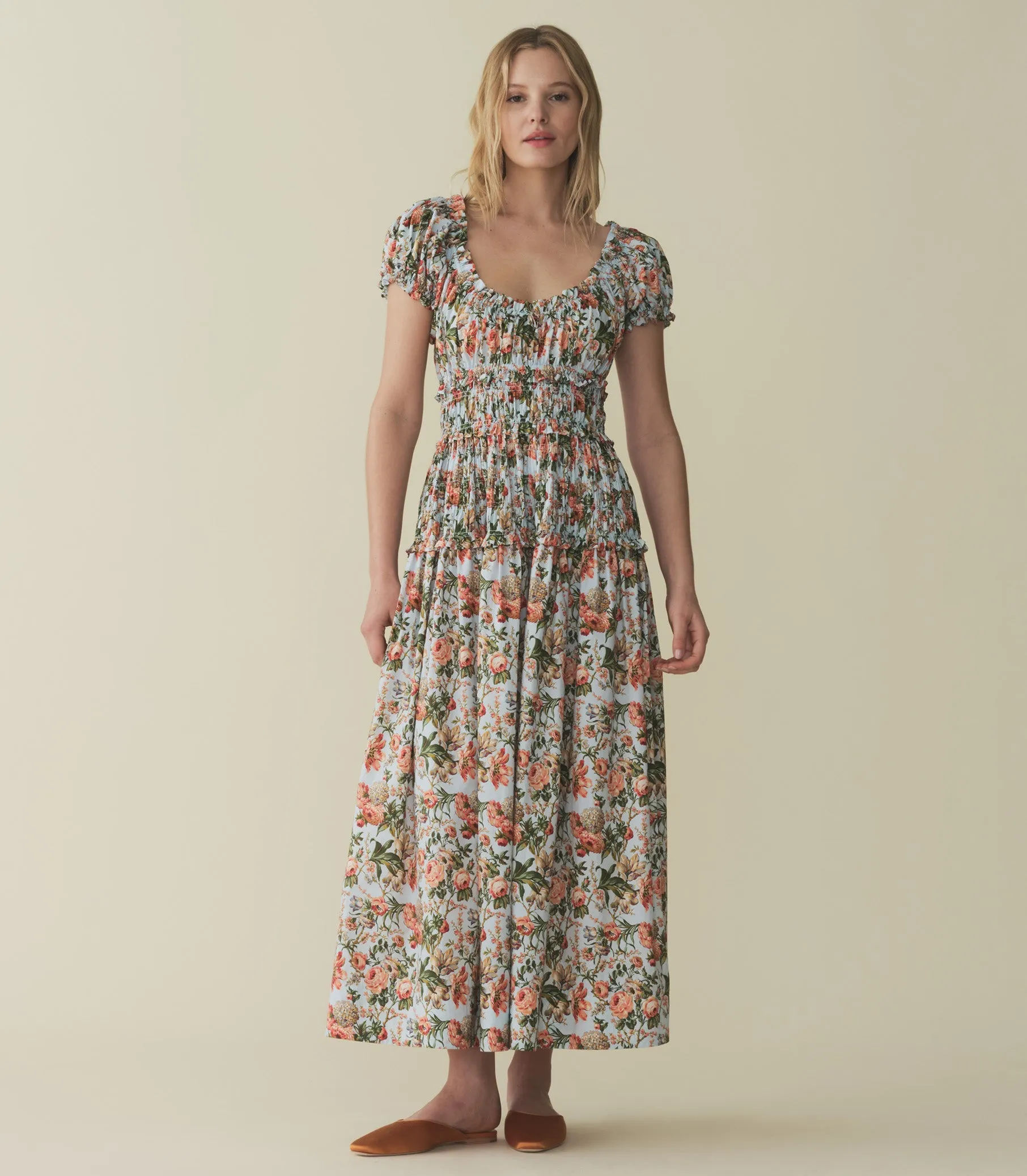 HMD -- LEANNE DRESS -- CALICO GARDEN sold by Doen product image thumbnail 2