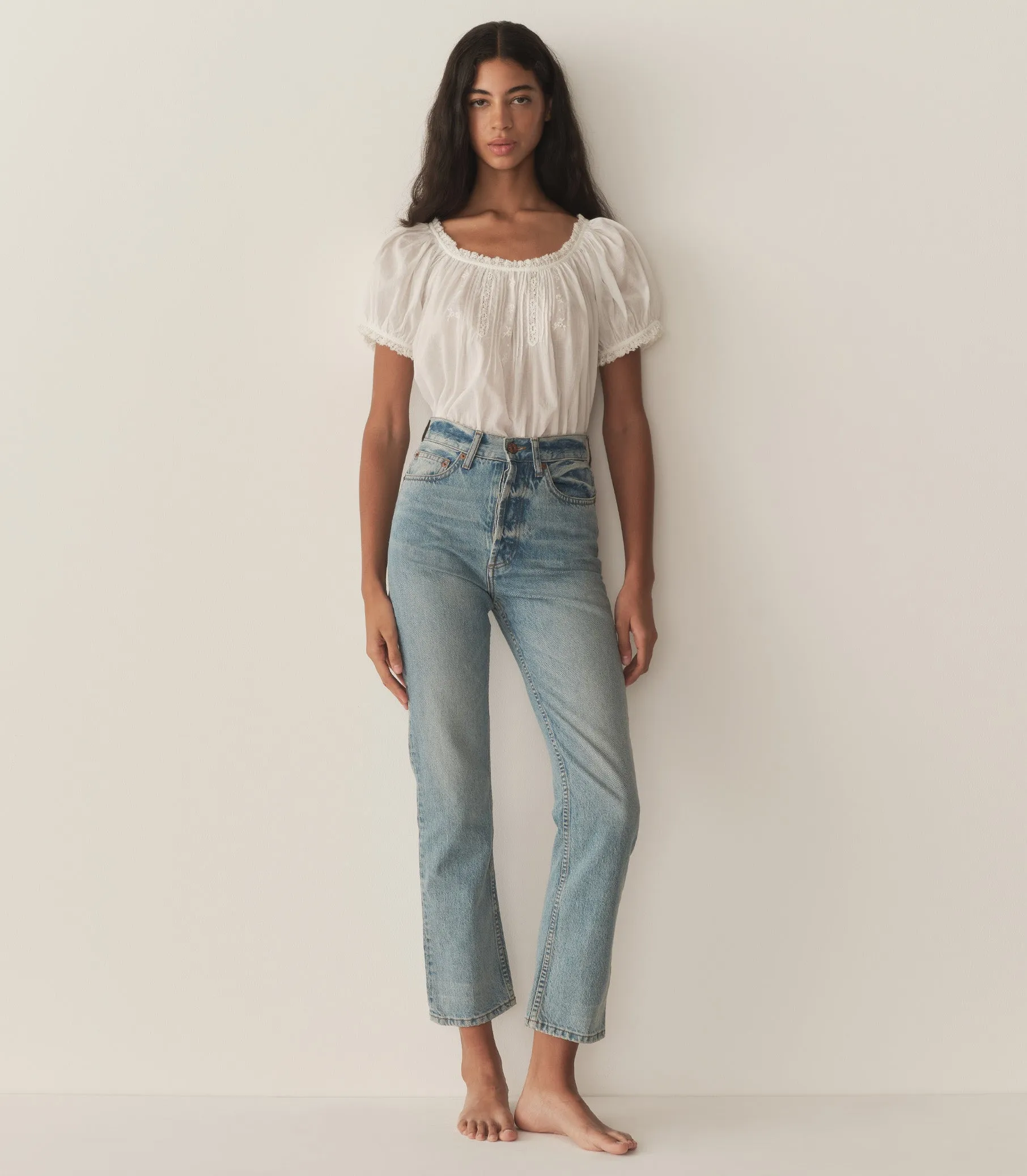 HMD -- FREDERICA TOP -- SALT sold by Doen product image thumbnail 2