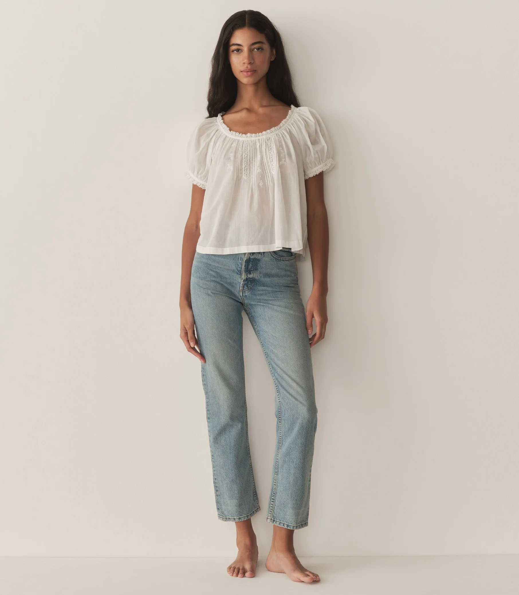 HMD -- FREDERICA TOP -- SALT sold by Doen product image thumbnail 3
