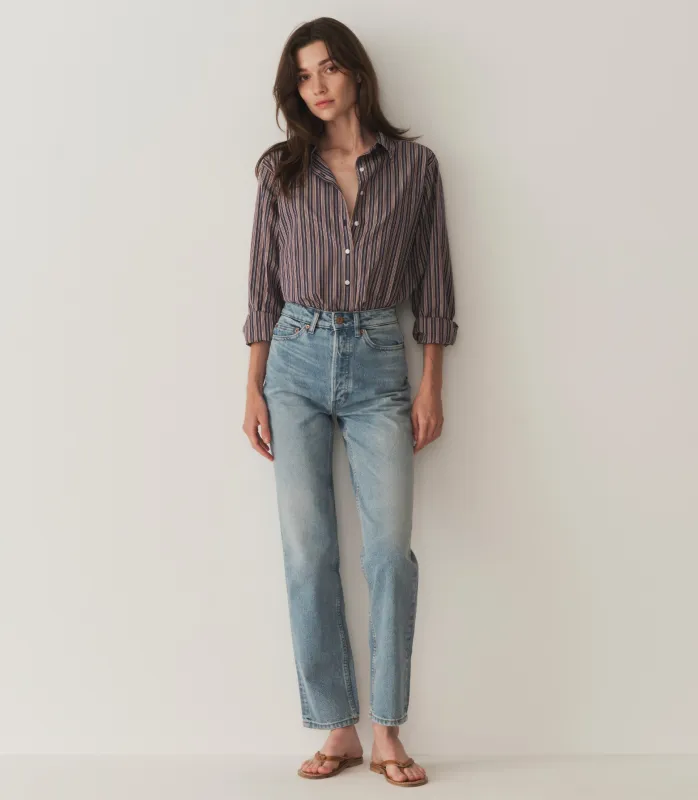 HMD -- REMIS TOP -- SAN MARINO STRIPE sold by Doen