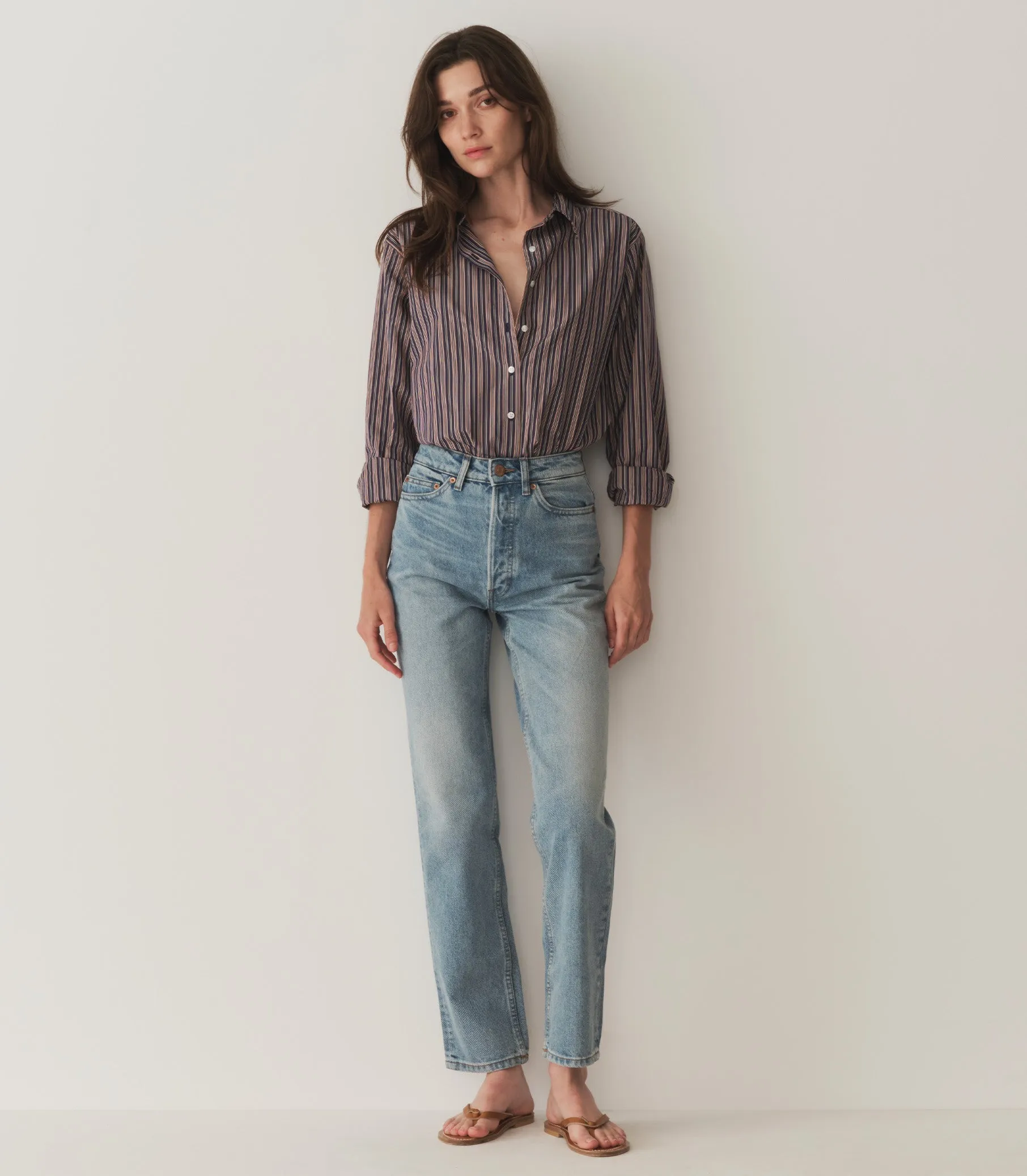 HMD -- REMIS TOP -- SAN MARINO STRIPE sold by Doen