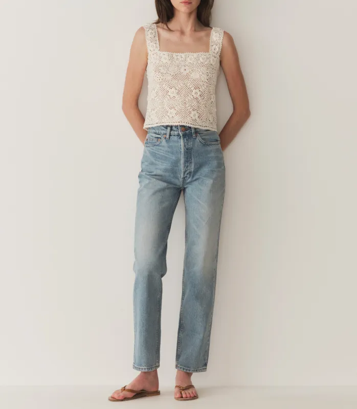 HMD -- EDWINA TOP -- PEARL sold by Doen