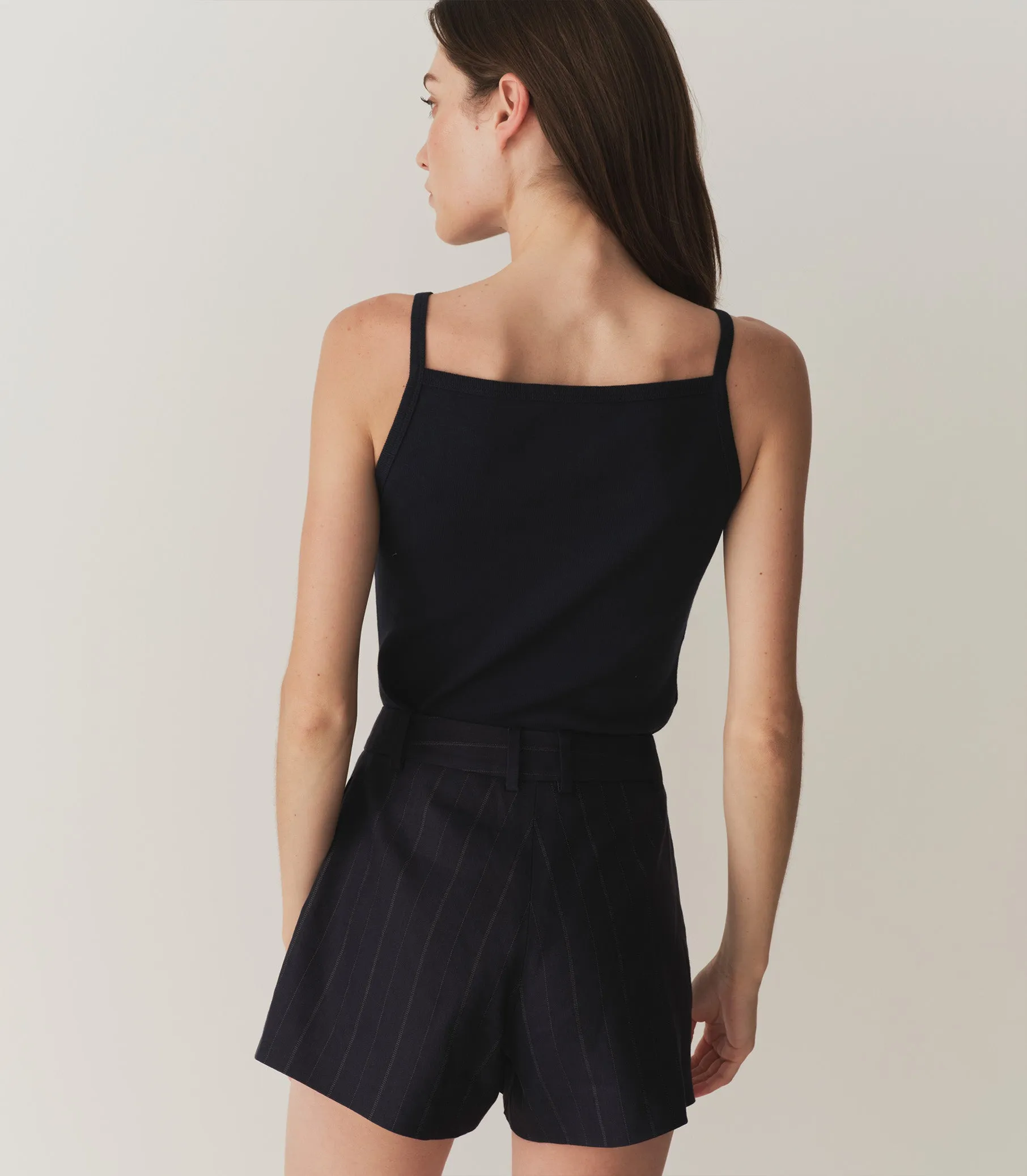 HMD -- ANGIE TANK -- NAVY sold by Doen product image thumbnail 4
