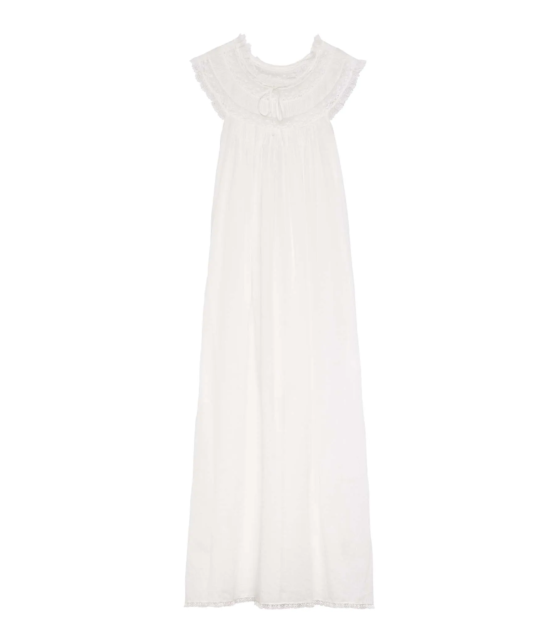 HMD -- CANDELILLA NIGHTGOWN -- SALT sold by Doen product image thumbnail 5