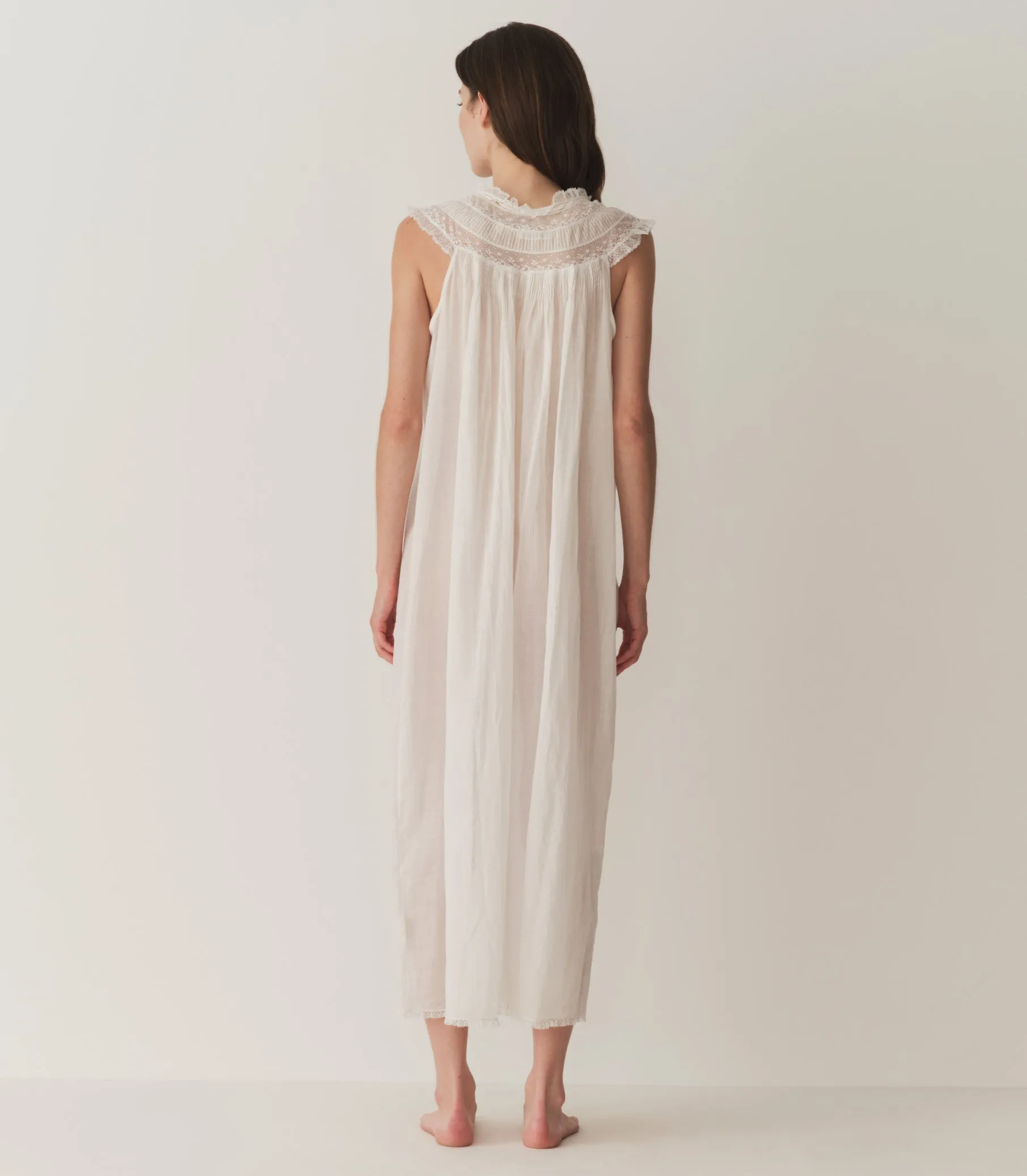 HMD -- CANDELILLA NIGHTGOWN -- SALT sold by Doen product image thumbnail 4
