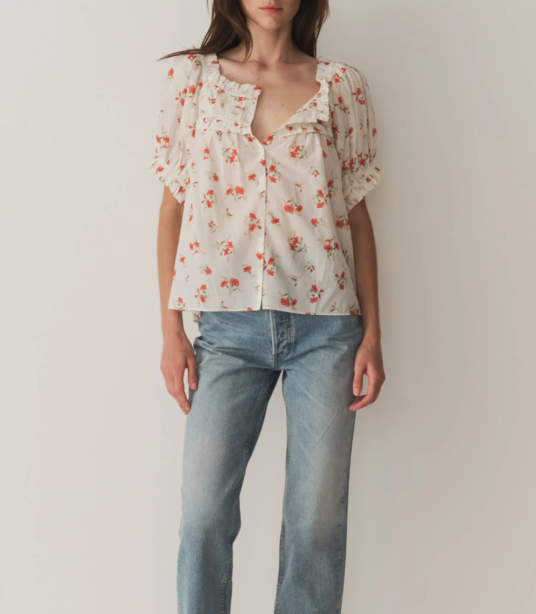 HMD -- FARLEY TOP -- SWEET ABELIA sold by Doen product image thumbnail 4