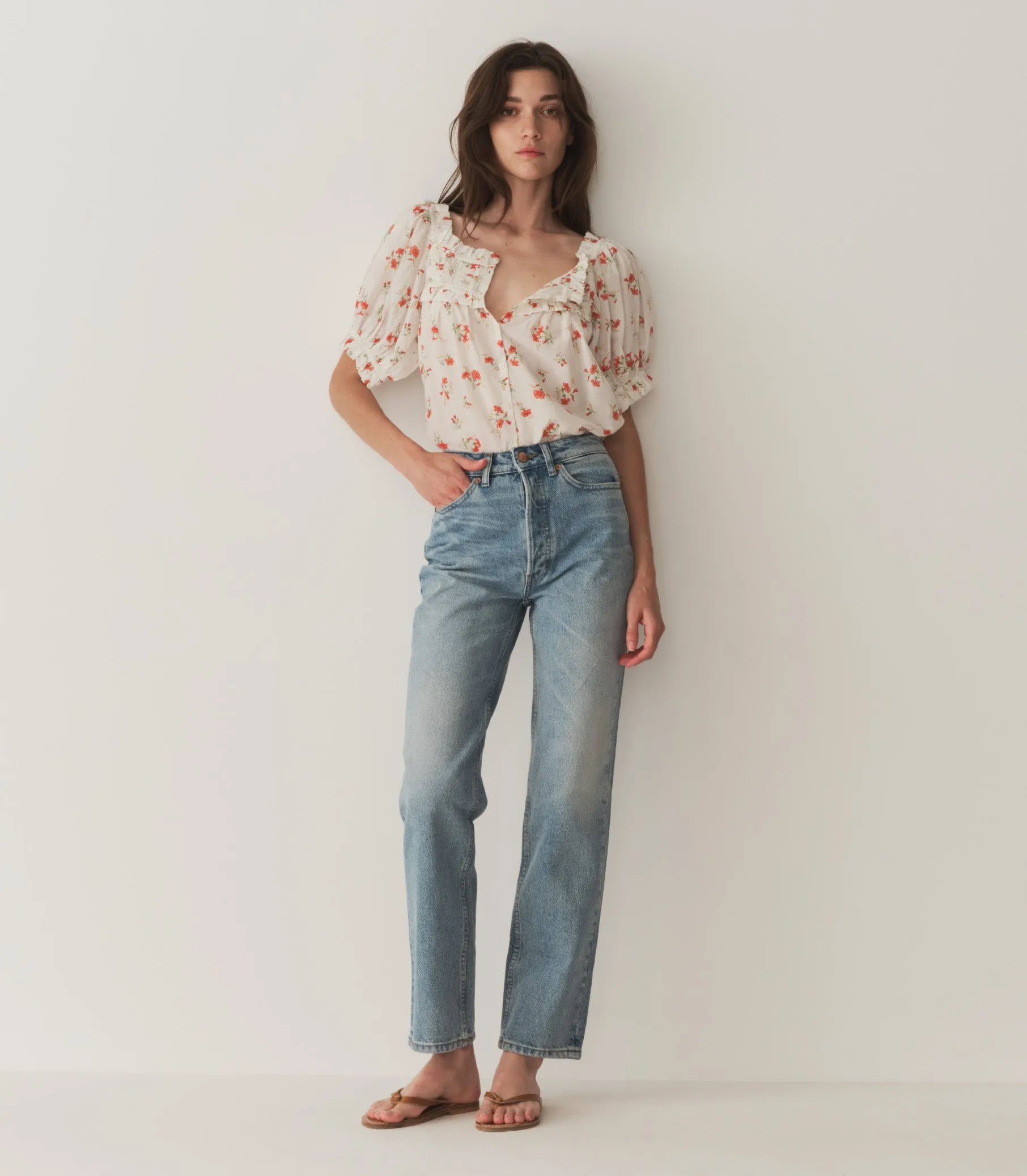 HMD -- FARLEY TOP -- SWEET ABELIA sold by Doen product image thumbnail 3