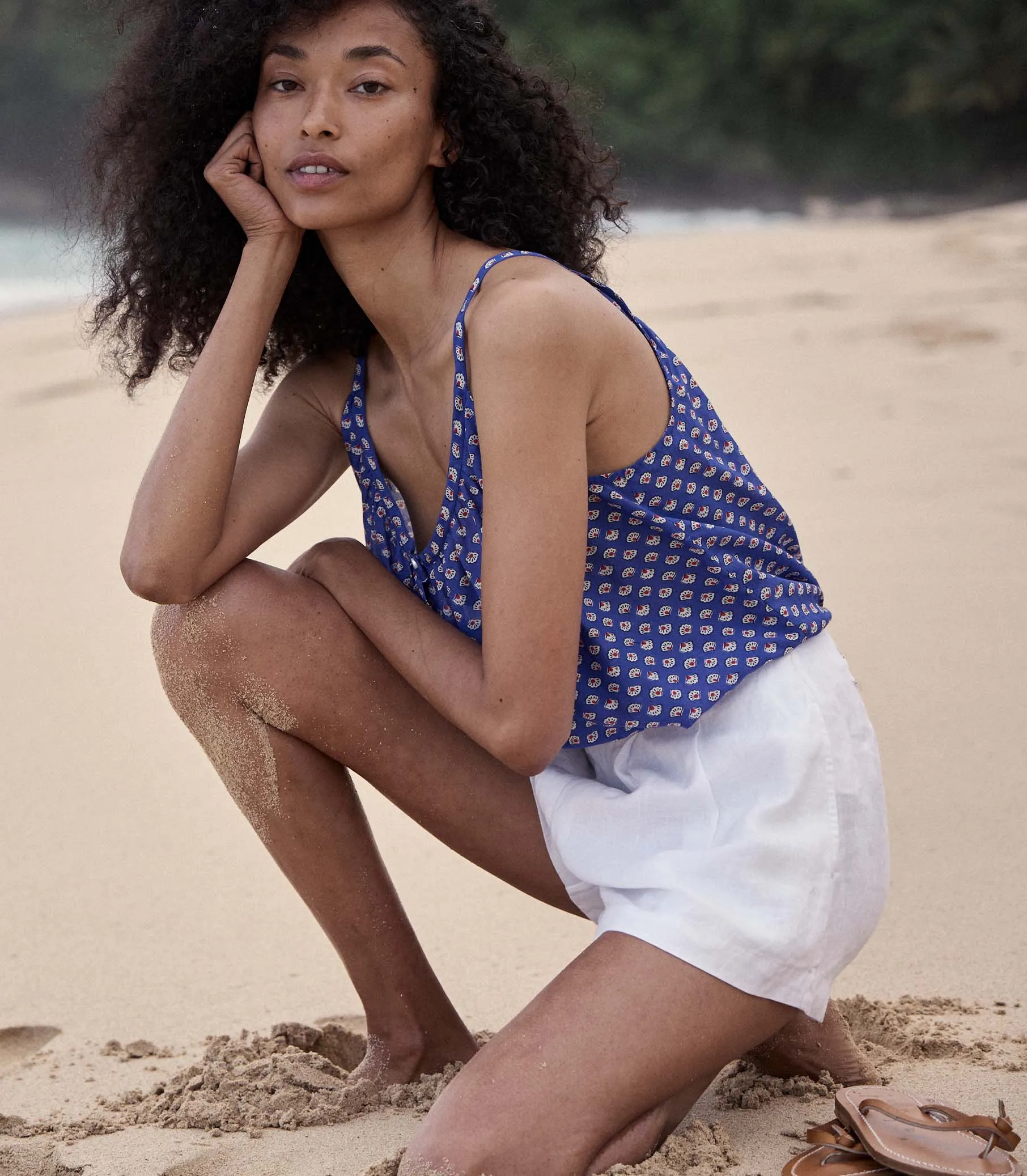 HMD -- NALINA TOP -- BORD DE MER sold by Doen product image thumbnail 5