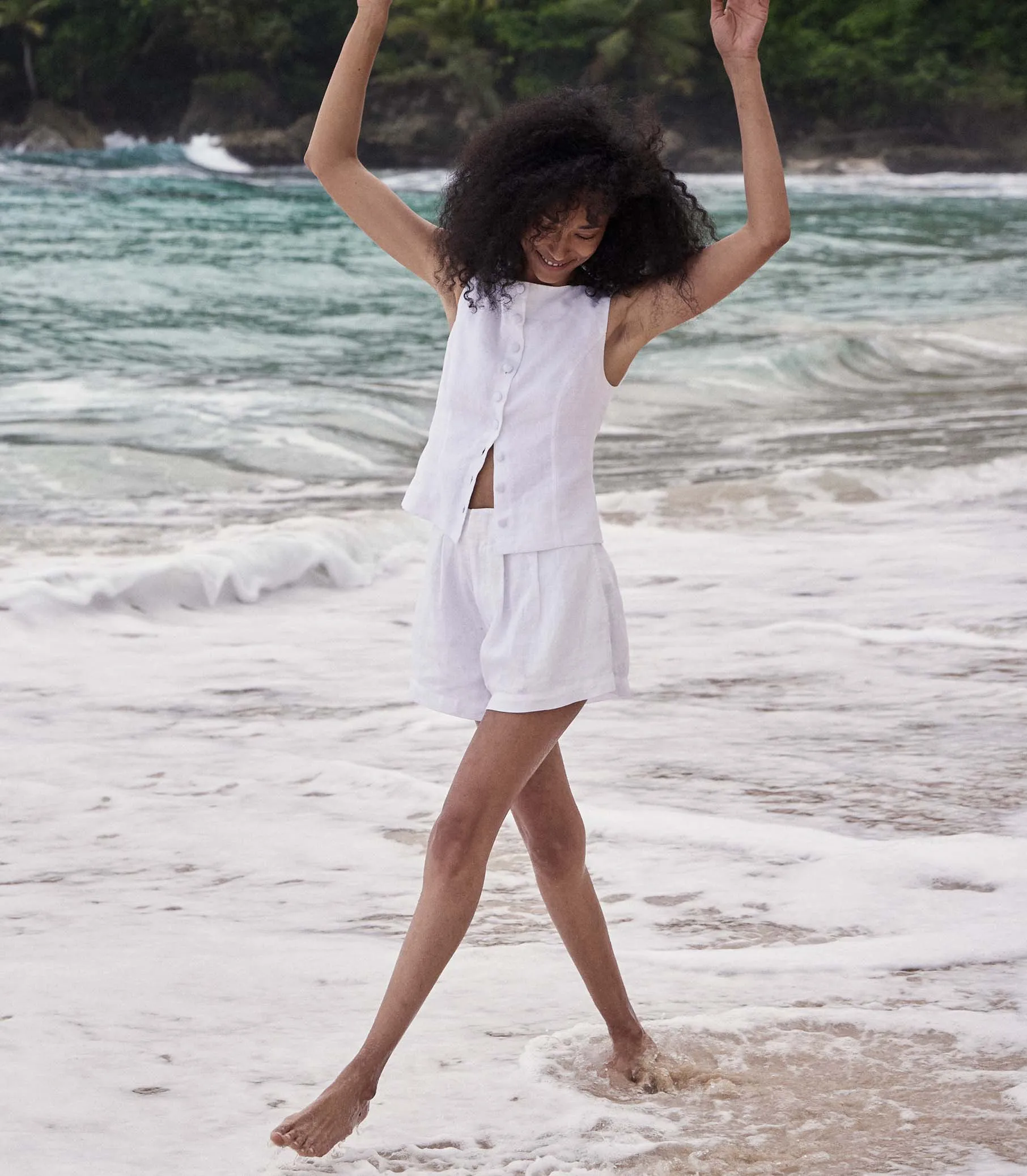 HMD -- HAYDEN TOP -- SALT sold by Doen product image thumbnail 2