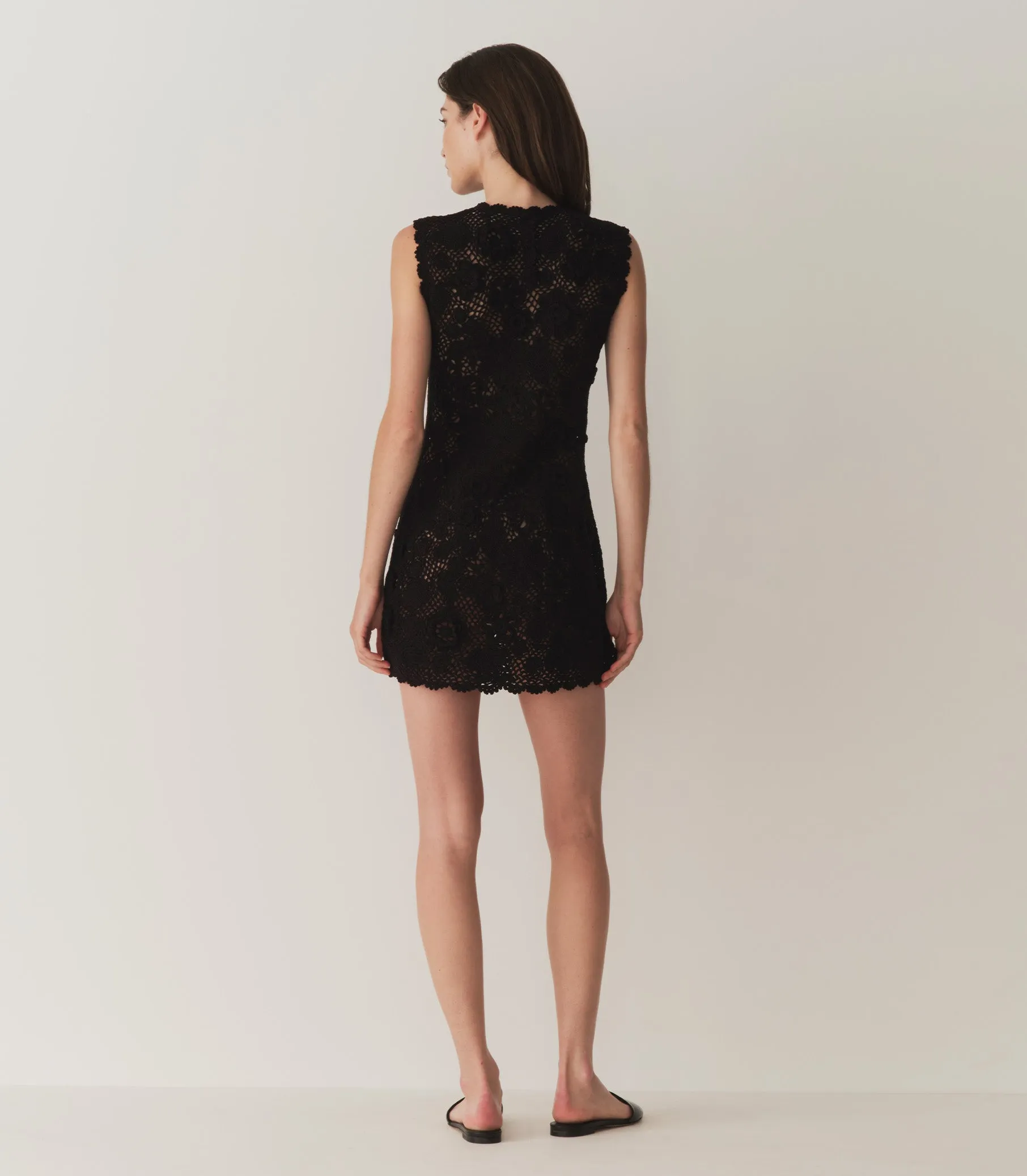 HMD -- ANNALISA DRESS -- BLACK sold by Doen product image thumbnail 4