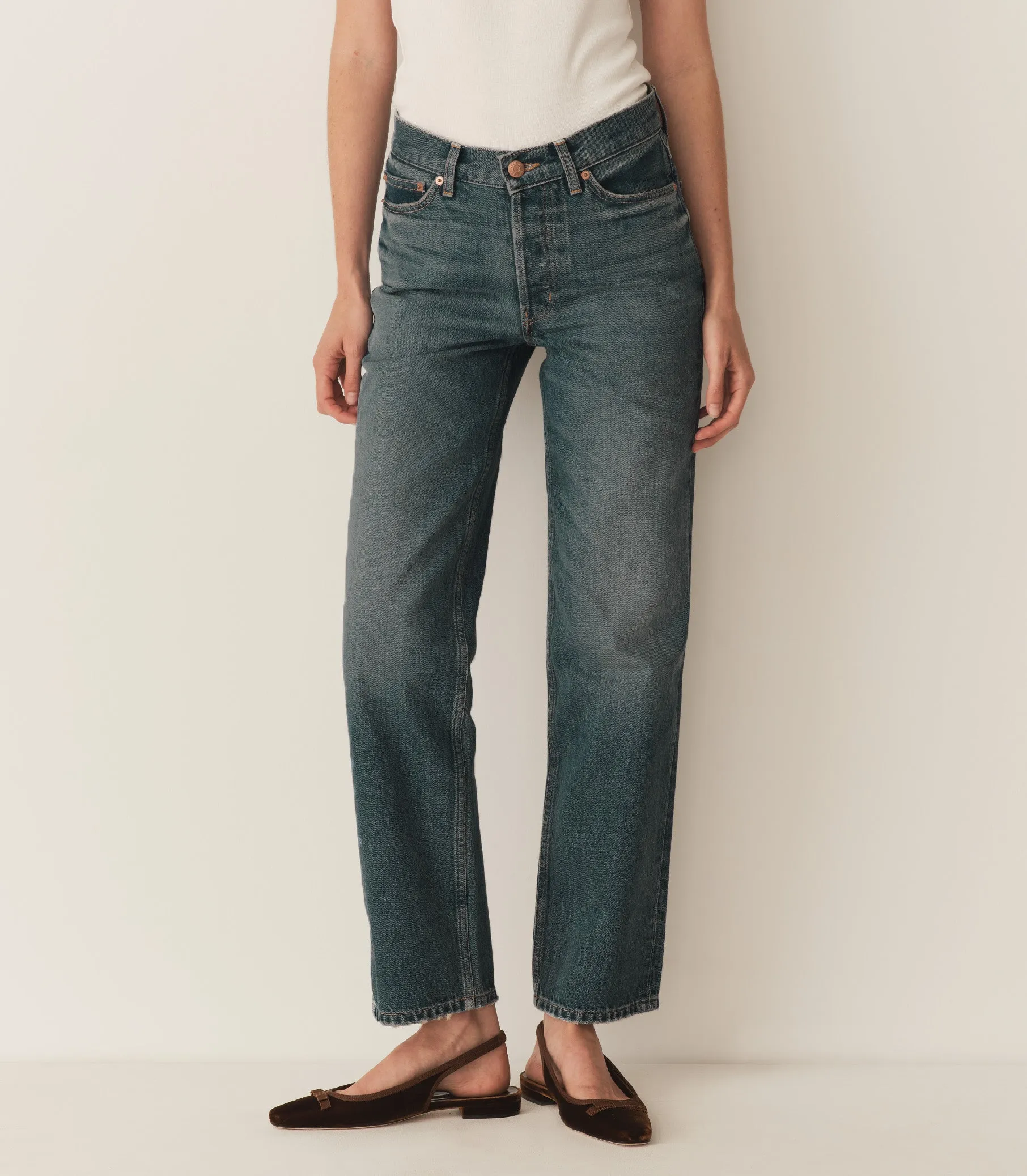 HMD -- LEONE JEAN -- ALBI WASH sold by Doen