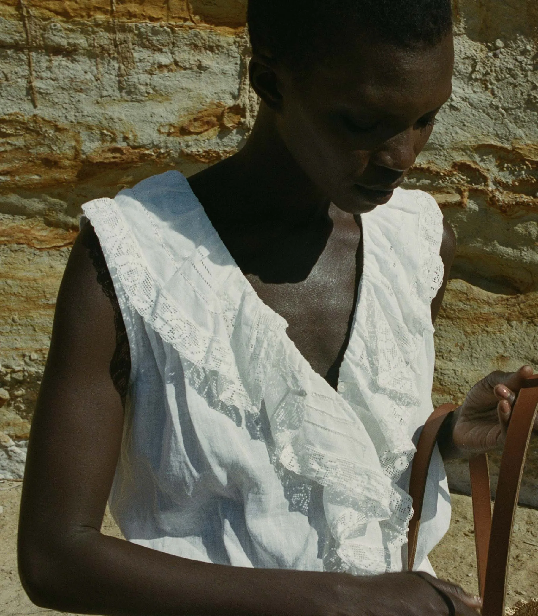 HMD -- HALETTE TOP -- SALT sold by Doen product image thumbnail 3