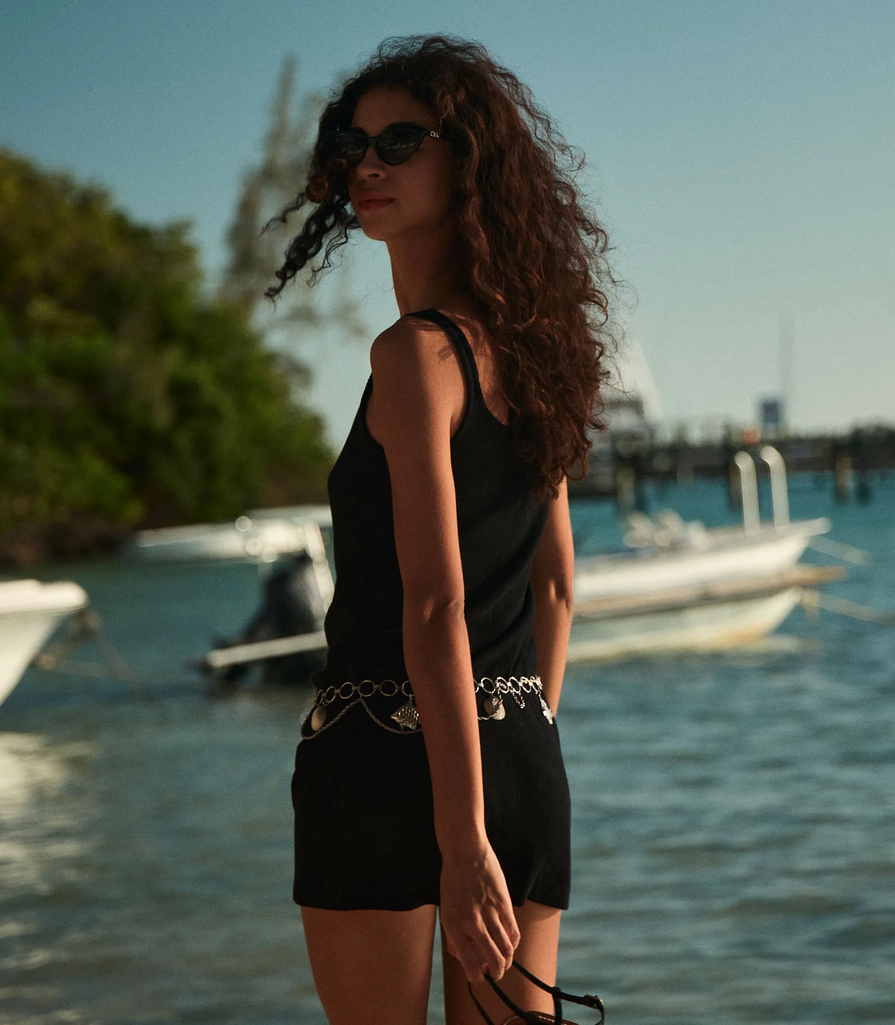 CYNTHIA DRESS -- BLACK sold by Doen product image thumbnail 4