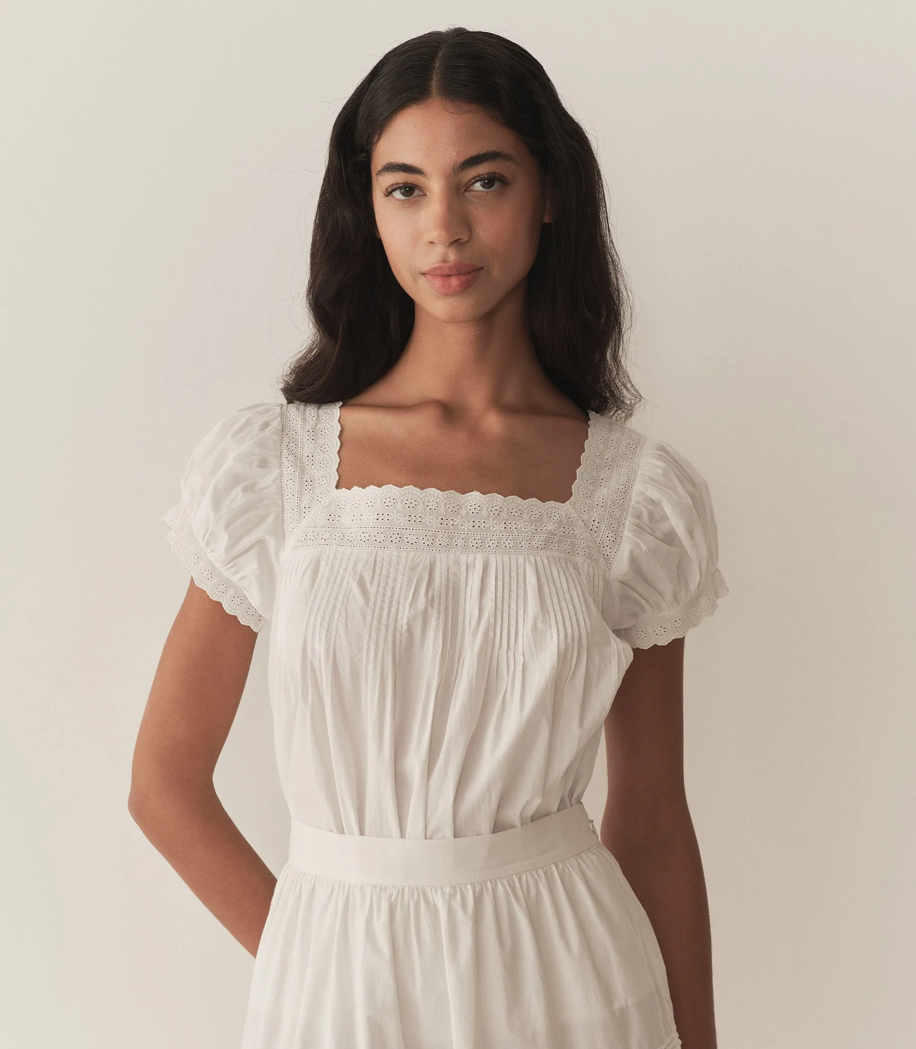 FRANCIA TOP -- SALT sold by Doen