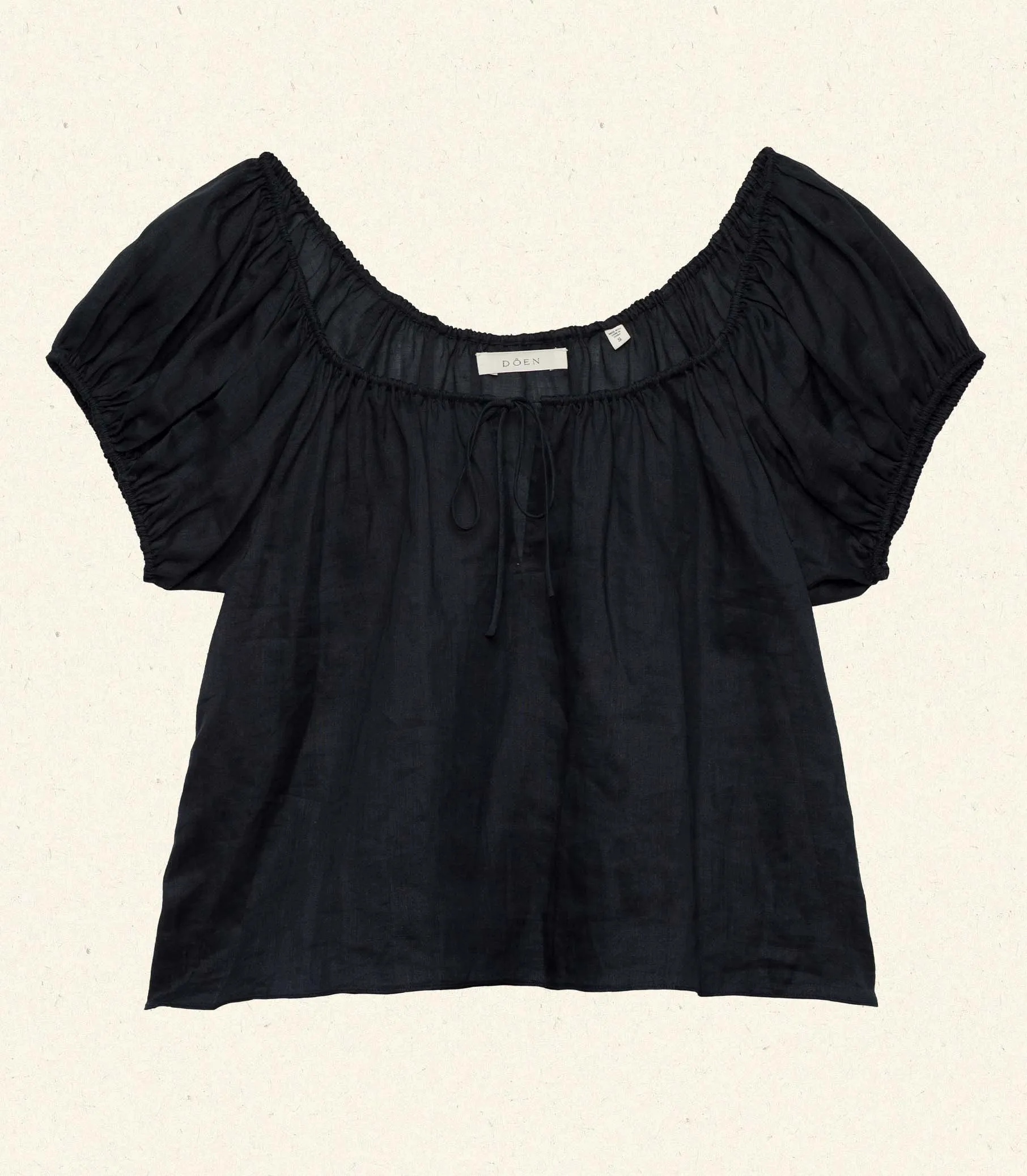 SOLINA TOP -- BLACK sold by Doen product image thumbnail 5