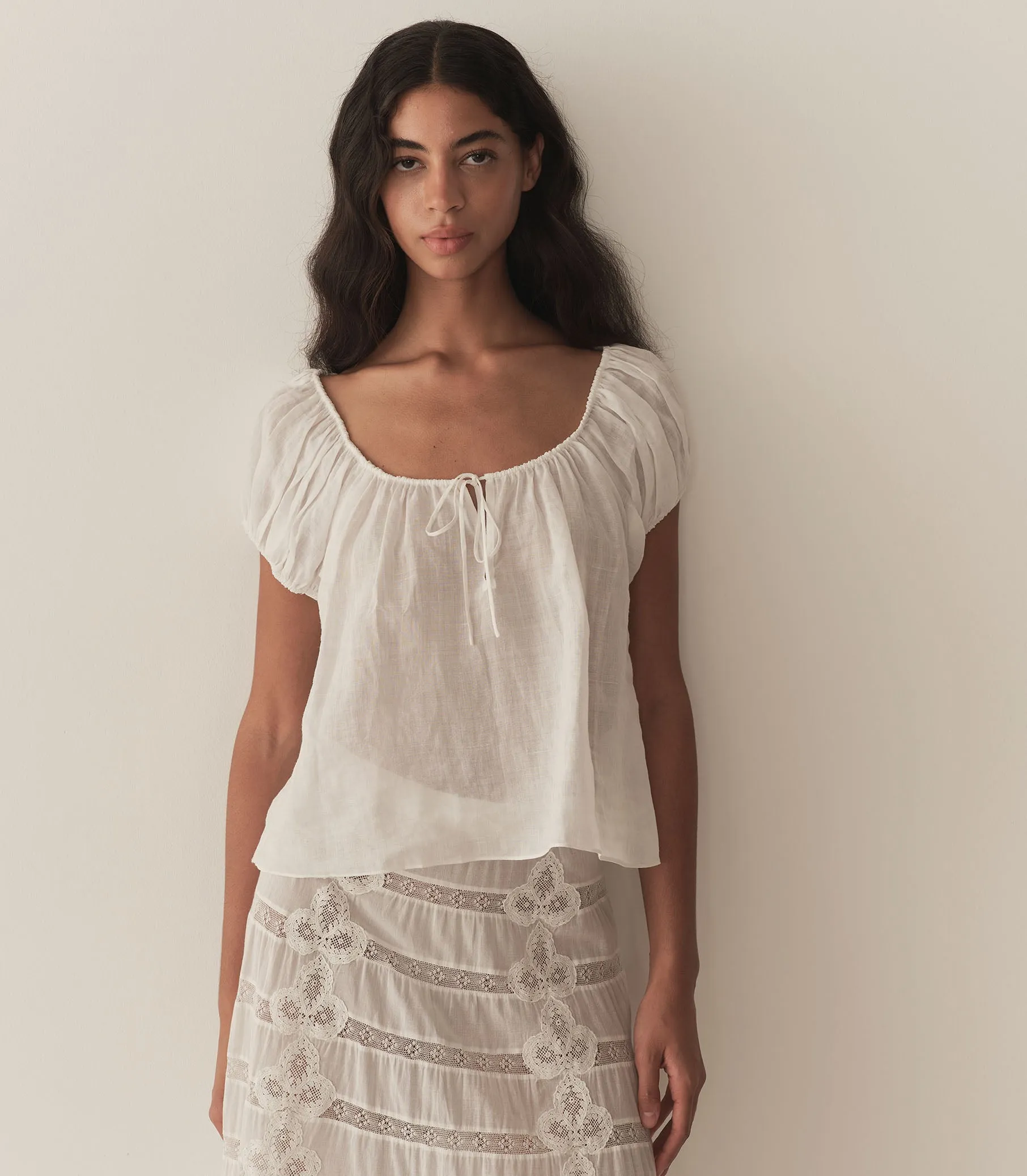 SOLINA TOP -- SALT sold by Doen product image thumbnail 2