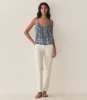 NALINA TOP -- BLEU SOLEIL FLEURIT sold by Doen