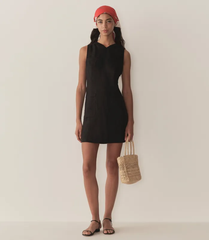 Andrea Mini Dress - Khaki | Parallel