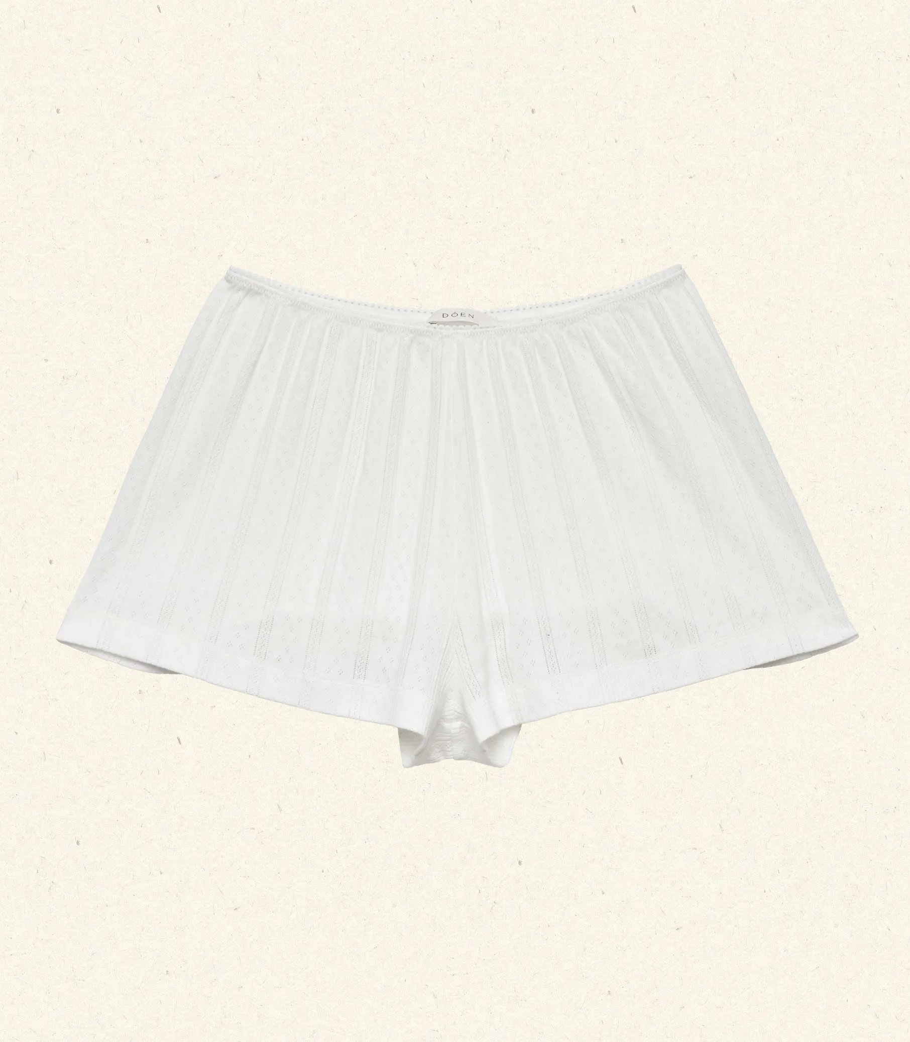 LOREN POINTELLE SHORT -- SALT sold by Doen product image thumbnail 4