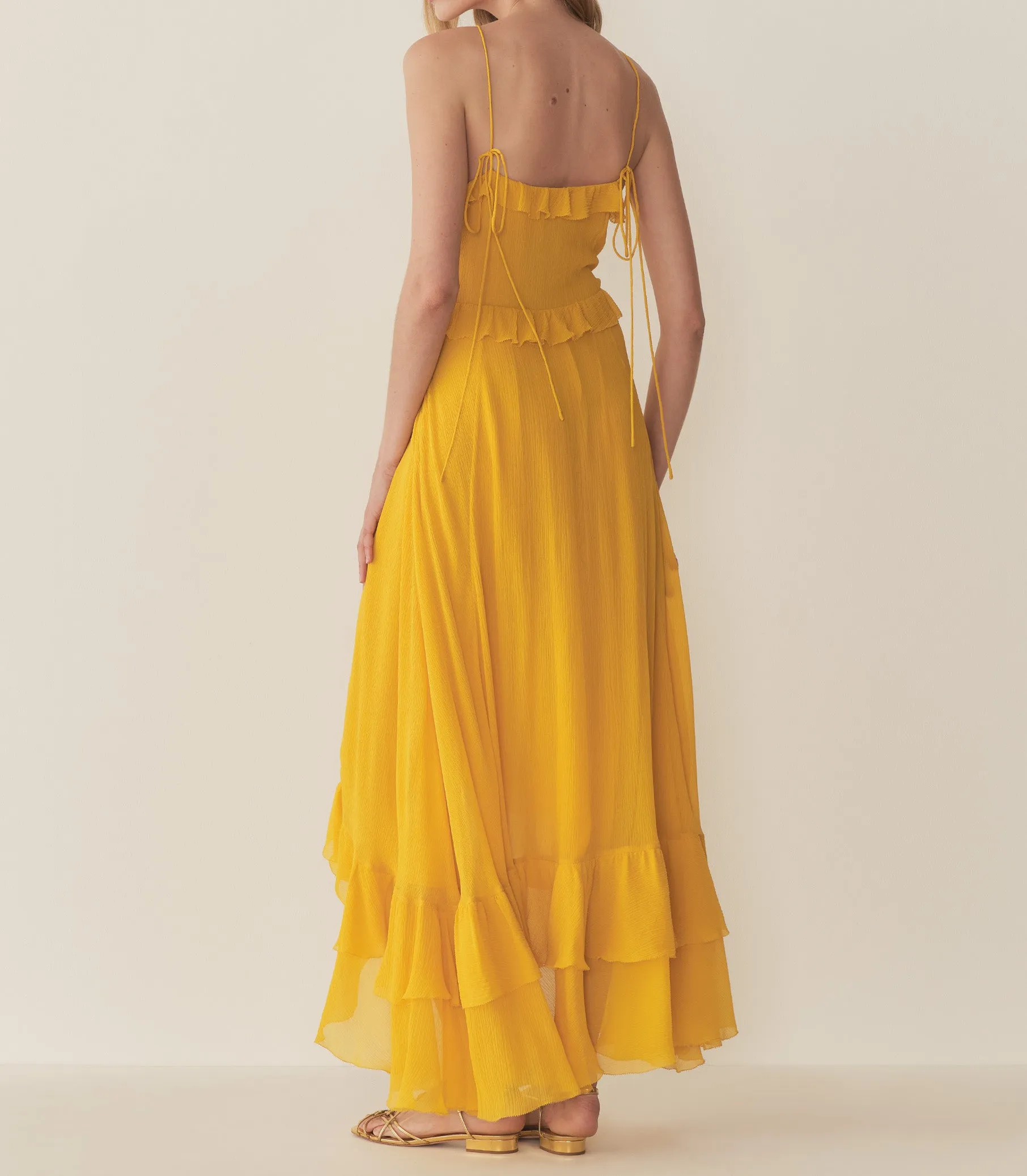 EVELINA DRESS -- GOLDEN ACACIA sold by Doen product image thumbnail 5