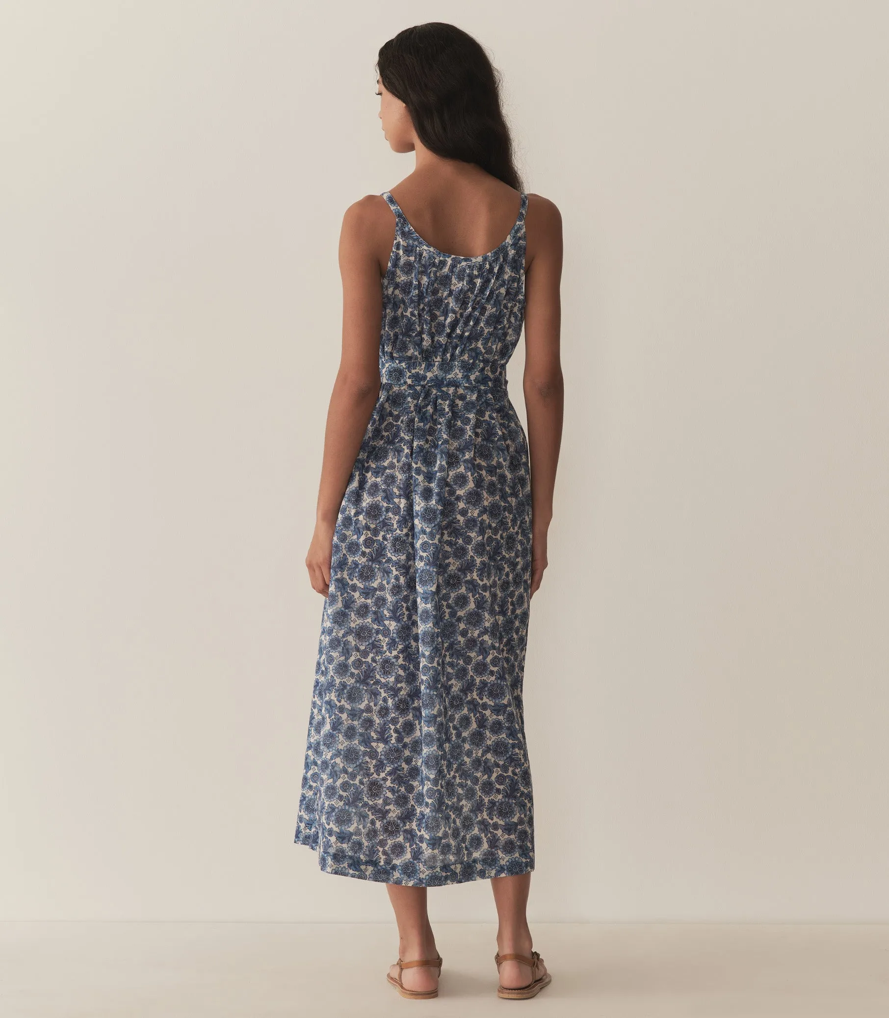 NEVITA DRESS -- BLEU SOLEIL FLEURIT sold by Doen product image thumbnail 5