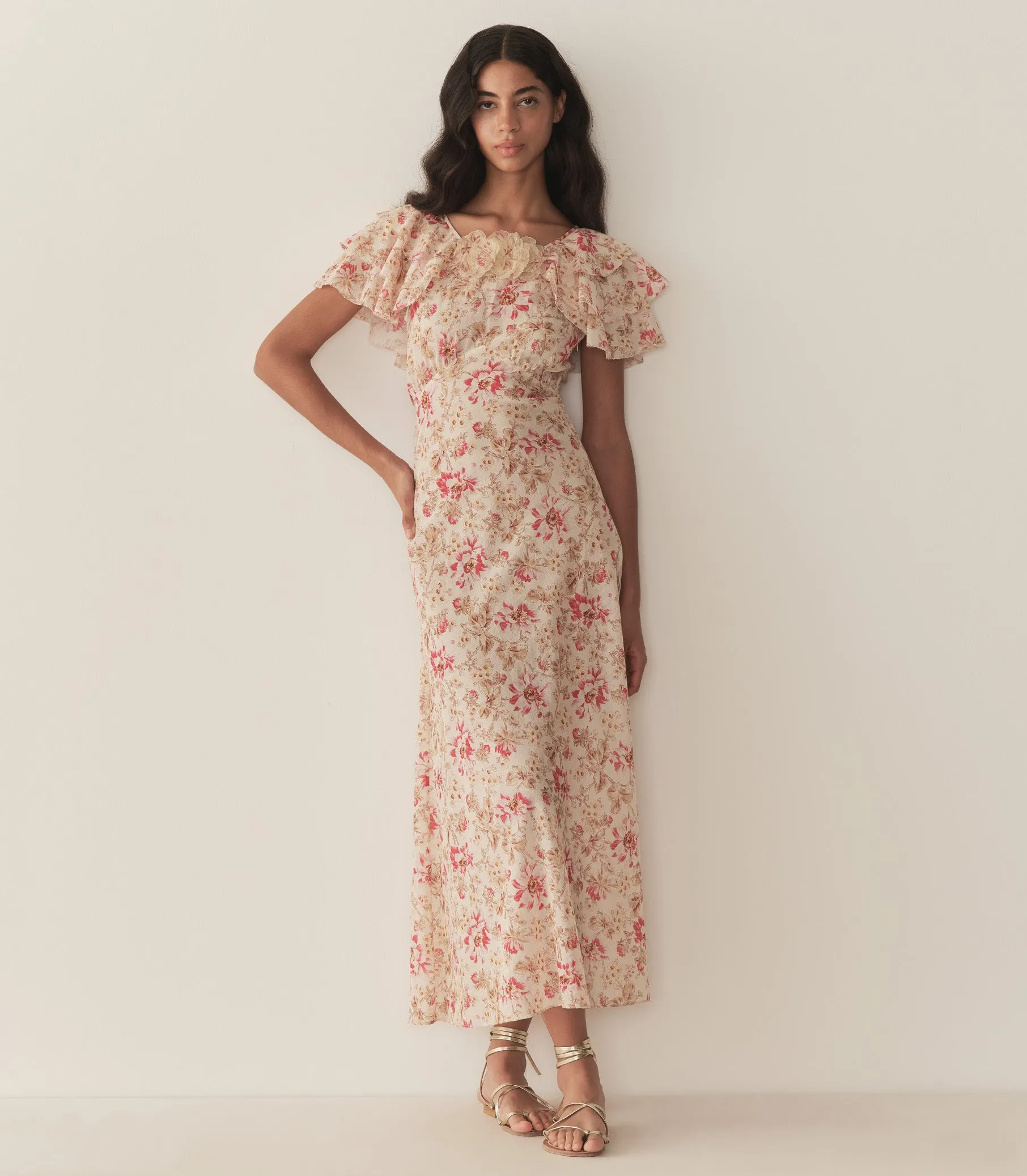 NEVARA DRESS -- FLEURS DE PROVENCE sold by Doen product image thumbnail 3