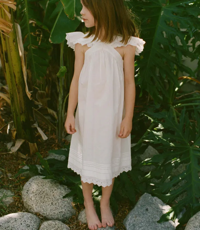 LITTLE NISHA DRESS -- SALT sold by Doen