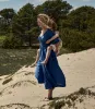 ISCHIA DRESS -- CORFU BLUE sold by Doen