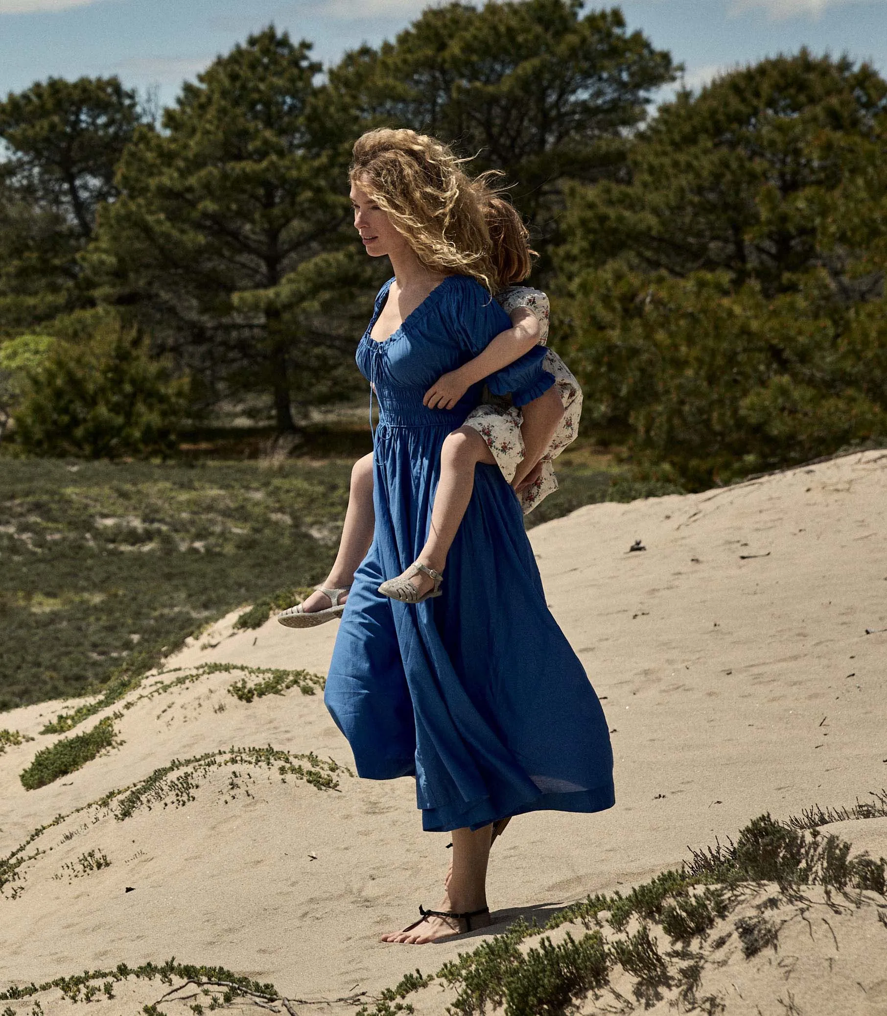 ISCHIA DRESS -- CORFU BLUE sold by Doen product image thumbnail 4