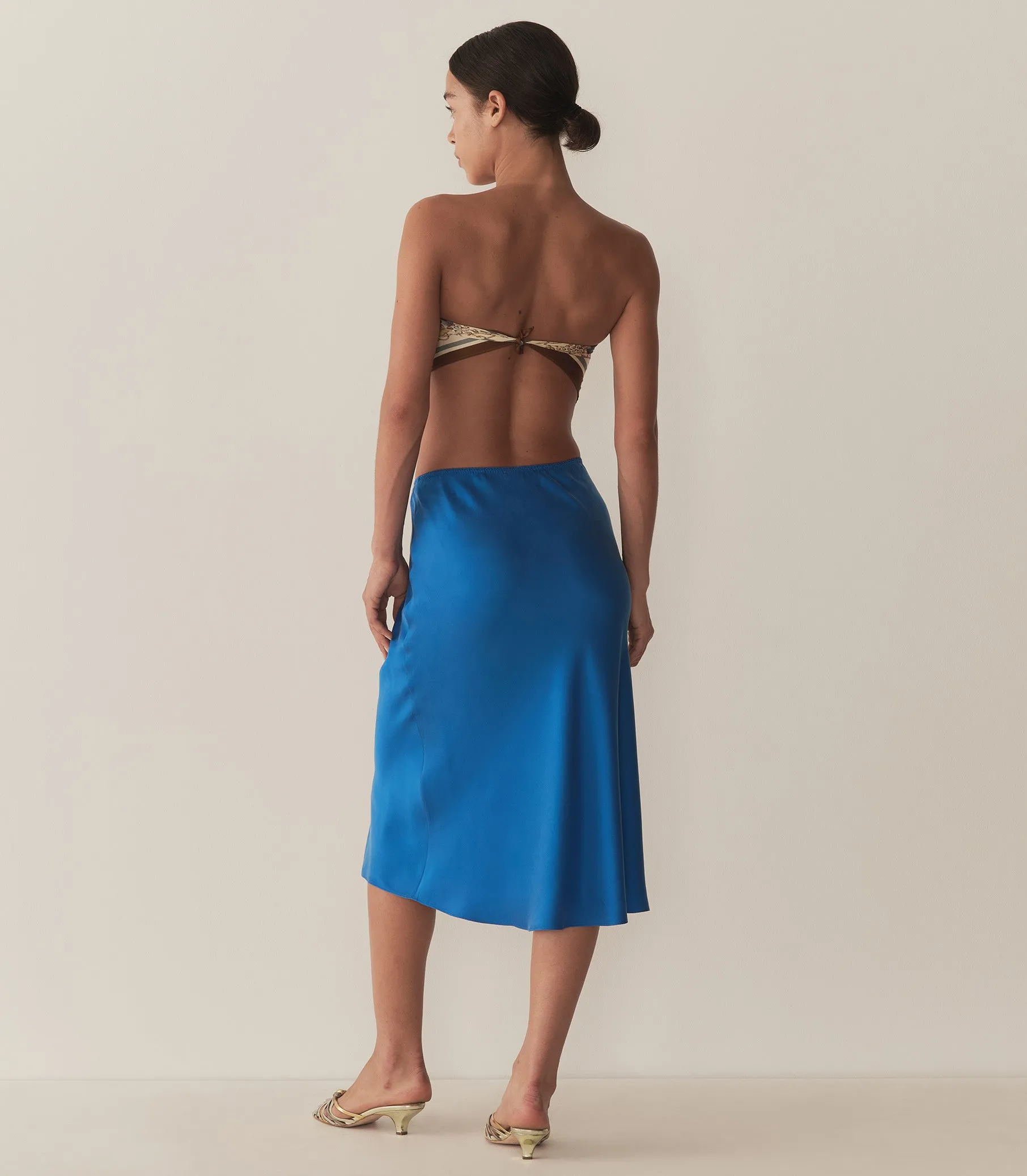 ELOWENA SKIRT -- BLUE TOURMALINE sold by Doen product image thumbnail 3