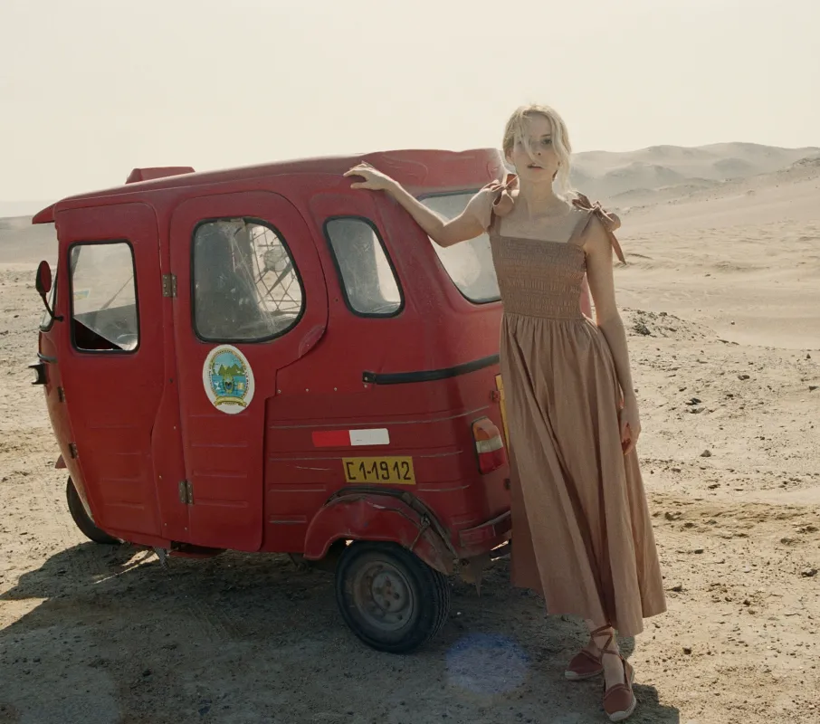 HMD -- JASMINE DRESS -- ADOBE sold by Doen