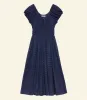 QUINN DRESS -- ADRIATIC EYELET sold by Doen