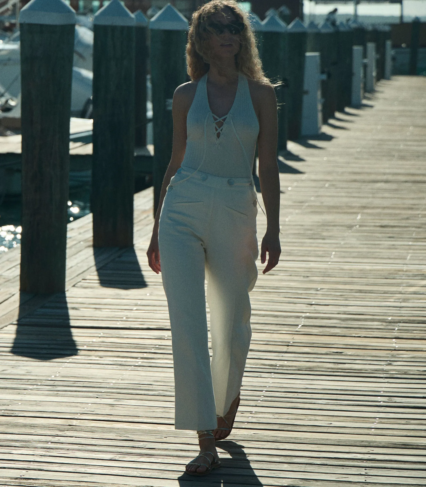 GLENNE PANT -- SALT sold by Doen product image thumbnail 3